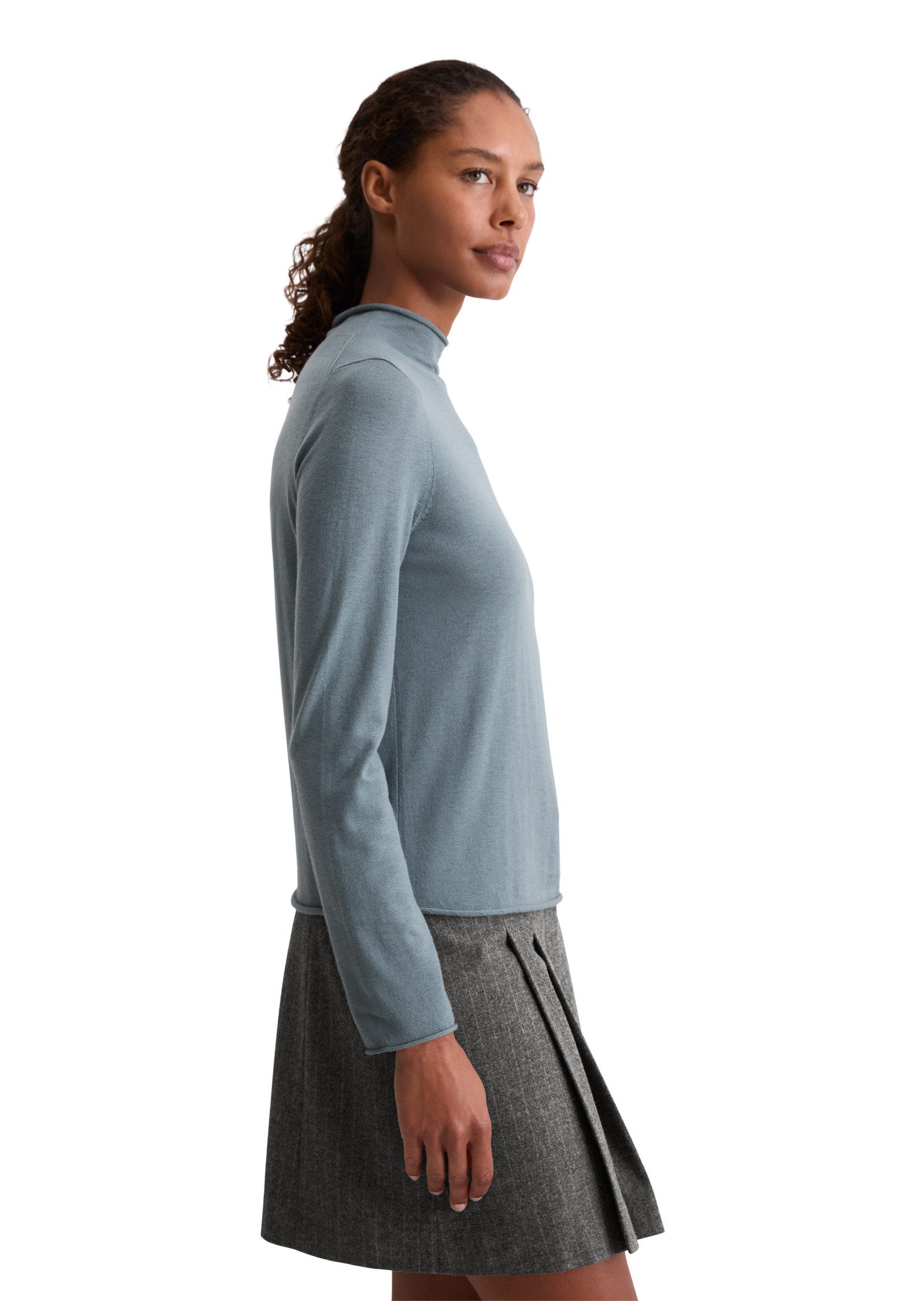 Marc O'Polo Strickpullover aus edlem Schurwolle-Viskose-Mix günstig online kaufen