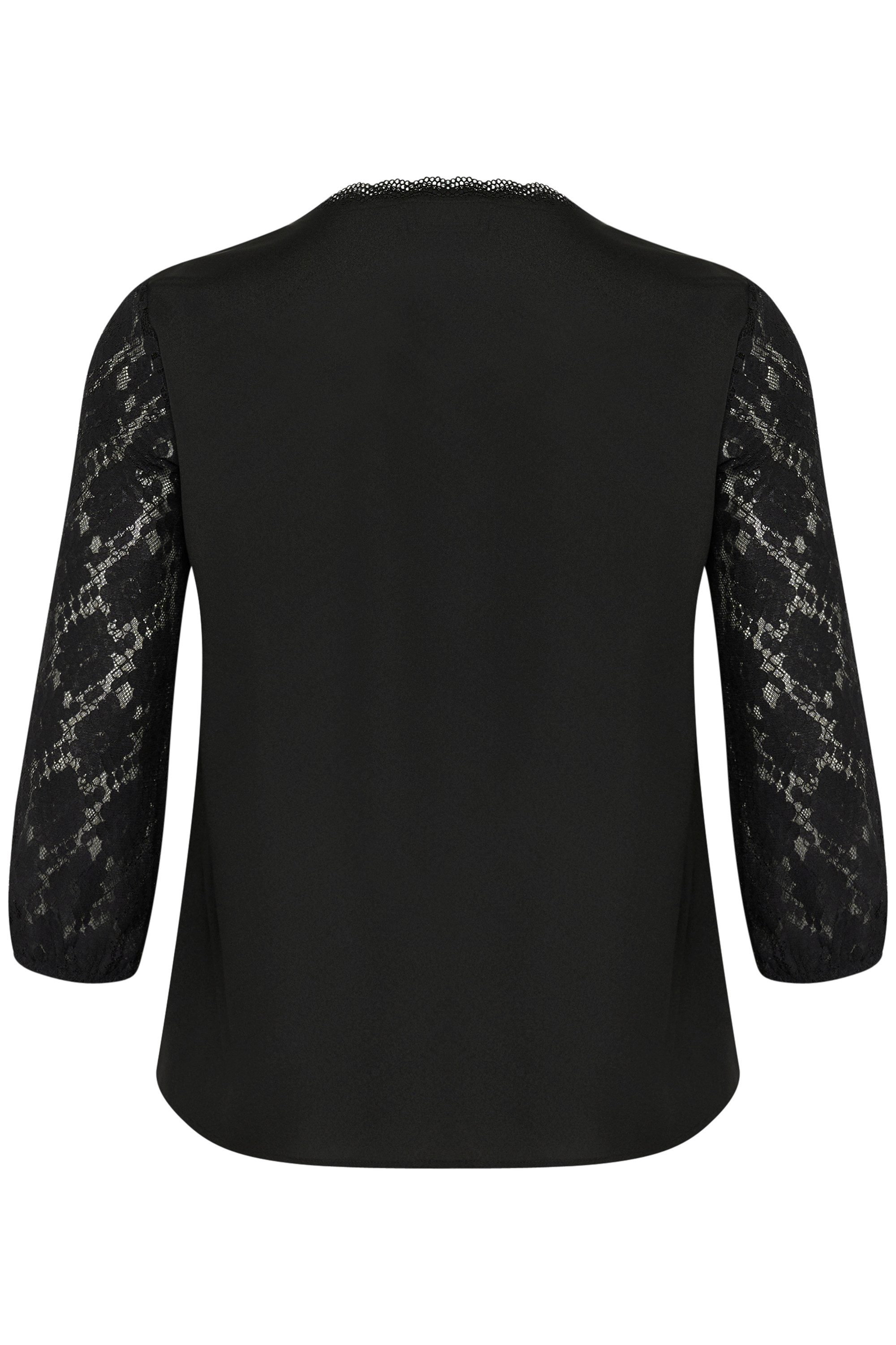 KAFFE Curve Langarmbluse Langarm-Bluse KCsilje Große Größen günstig online kaufen