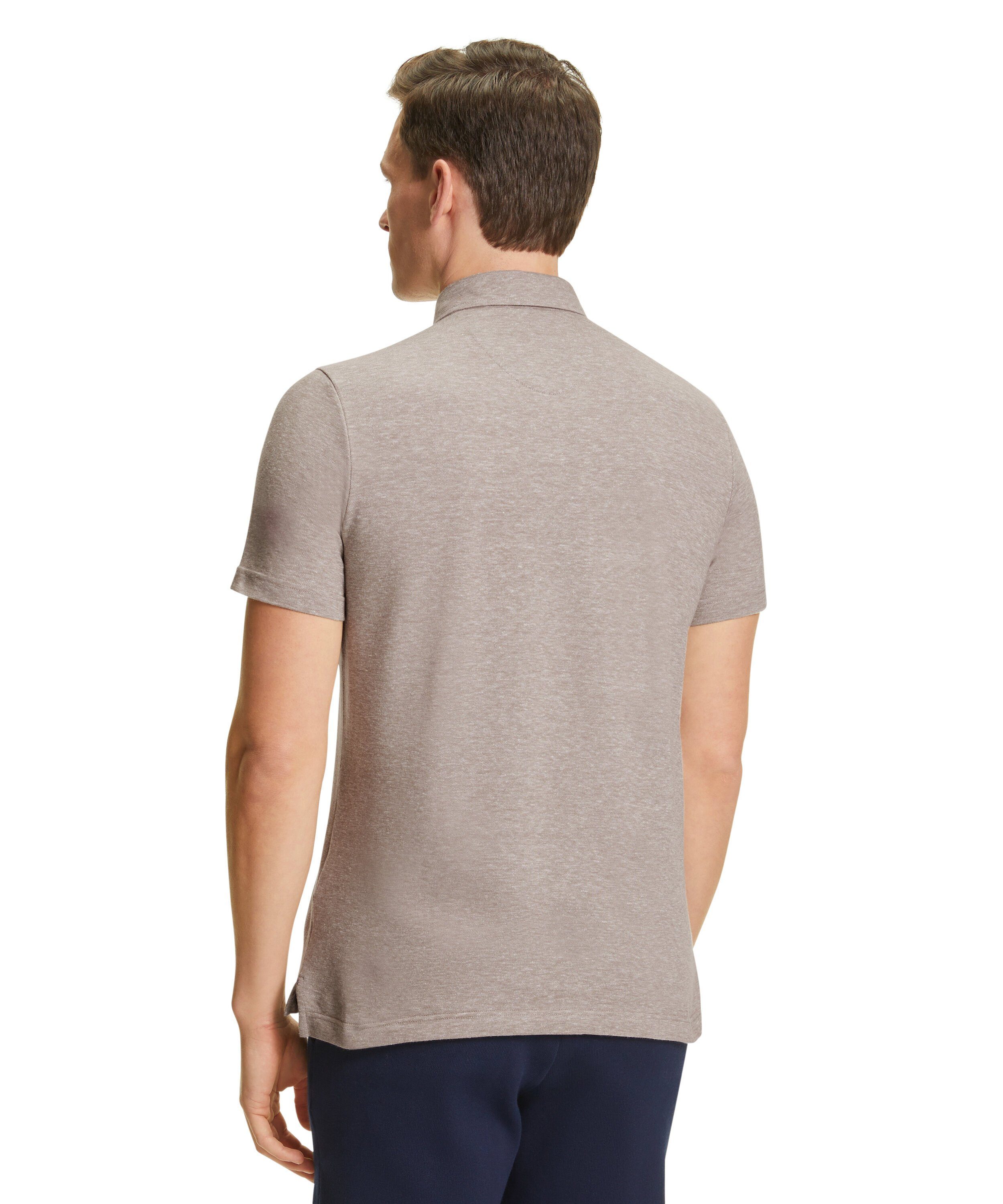 Poloshirt Leinenanteil FALKE mit kiesel (3350)