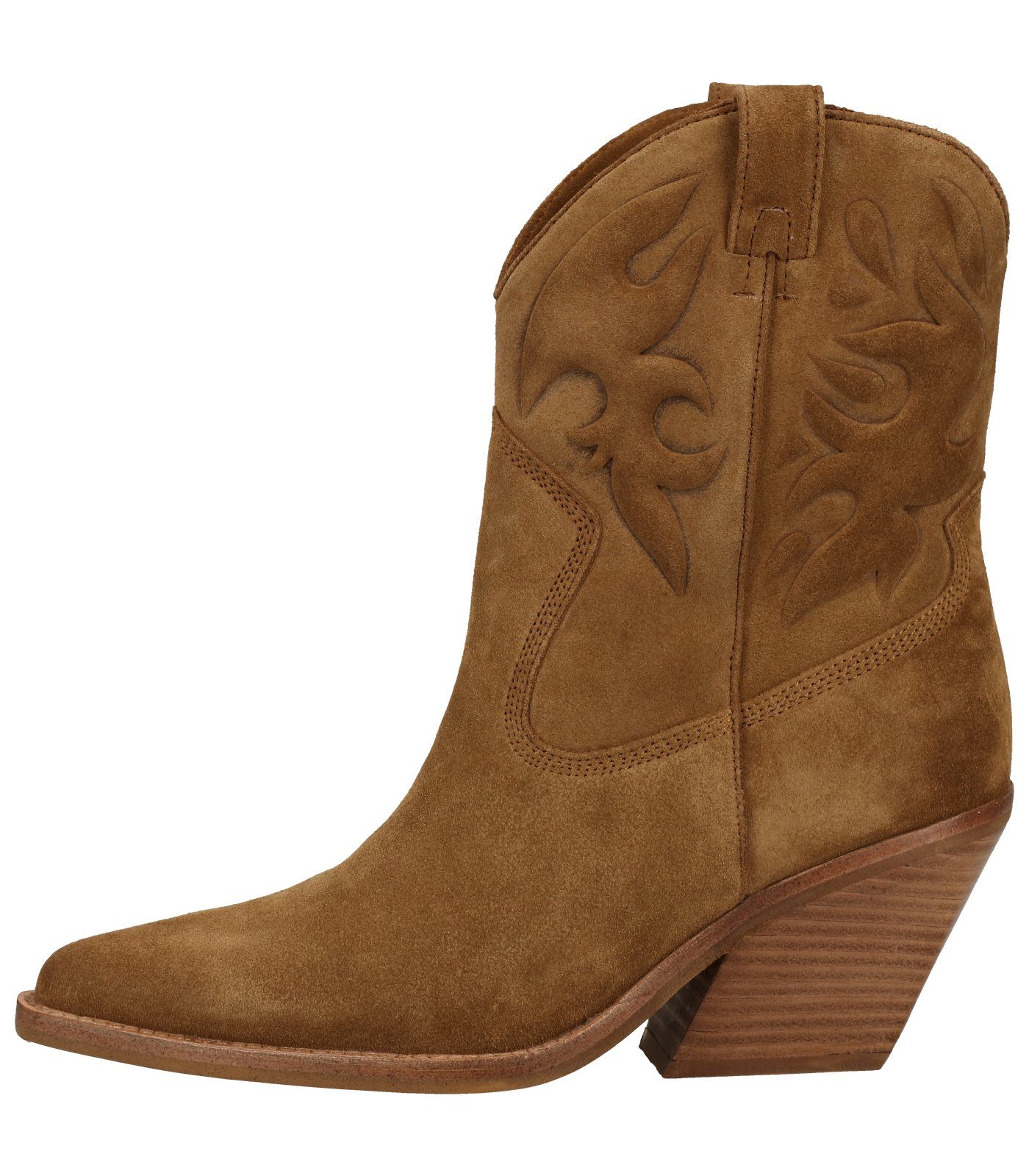 Stiefelette Cowboy Bronx Stiefelette Veloursleder