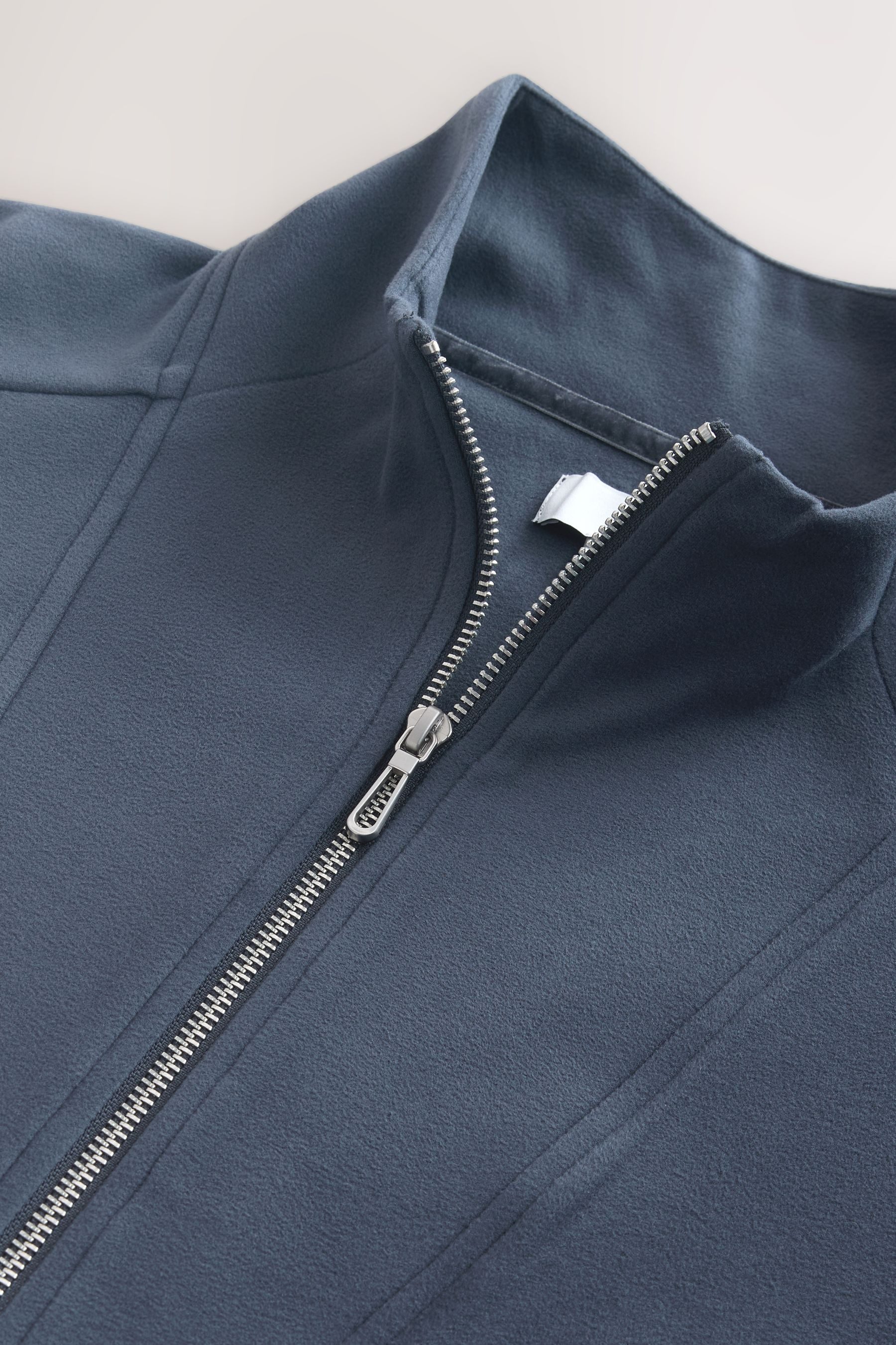 Next Fleecejacke Fleece mit halben Reißverschluss (1-St)
