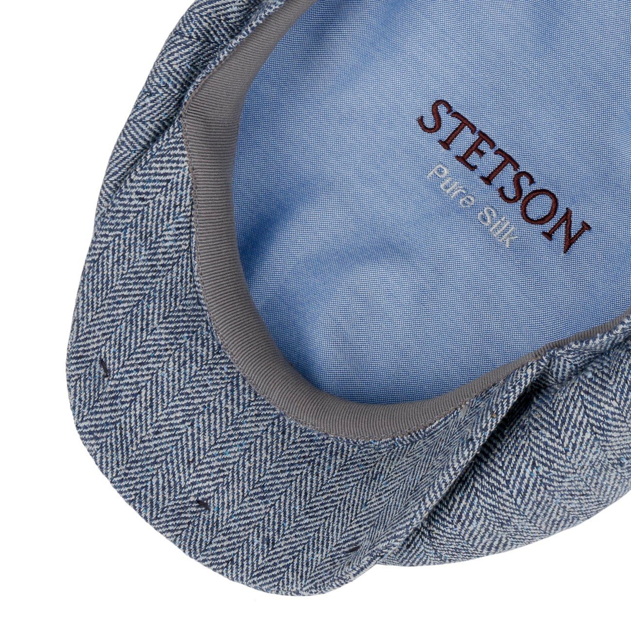 Stetson Flat Cap (1-St) Schiebermütze mit Schirm, Made in the EU