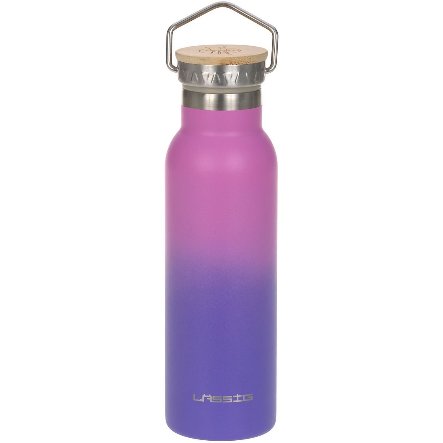 LÄSSIG Trinkflasche Double Walled Bottle Stainless Steel 460 ml Unique gradient purple