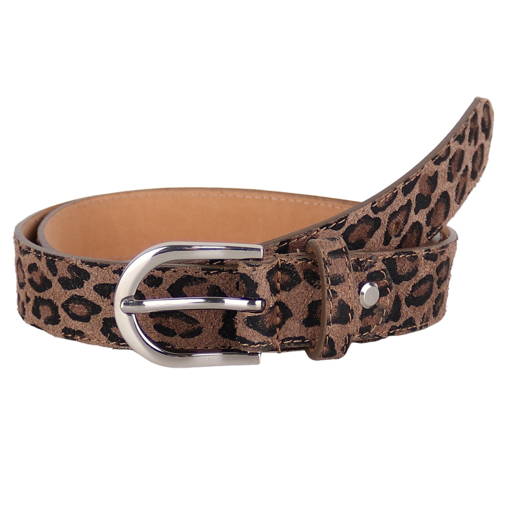 MIRROSI Ledergürtel Damen Herren Gürtel, Made in Italy, 3cm breit (Passt fast zu jeder Hosenschlaufe, aus Echtem Leder)