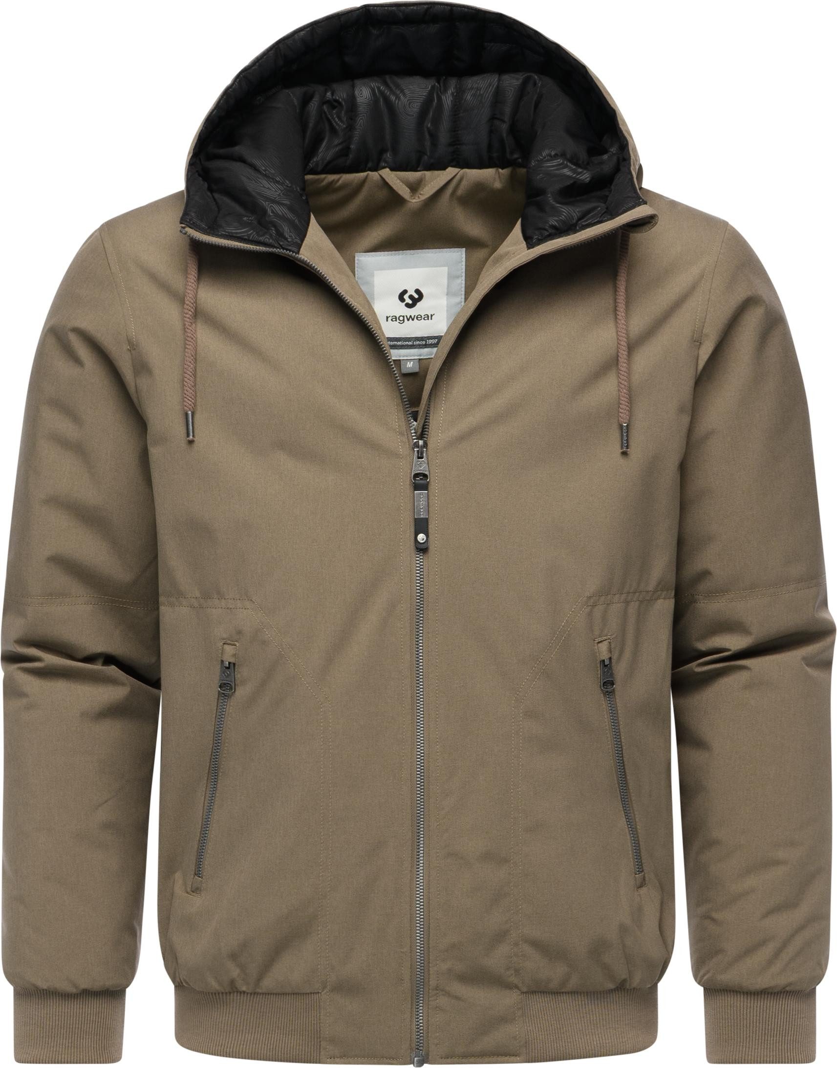 Ragwear Winterjacke Stuartt YOUMODO Wasserdichte Outdoorjacke mit verstellbarer Kapuze