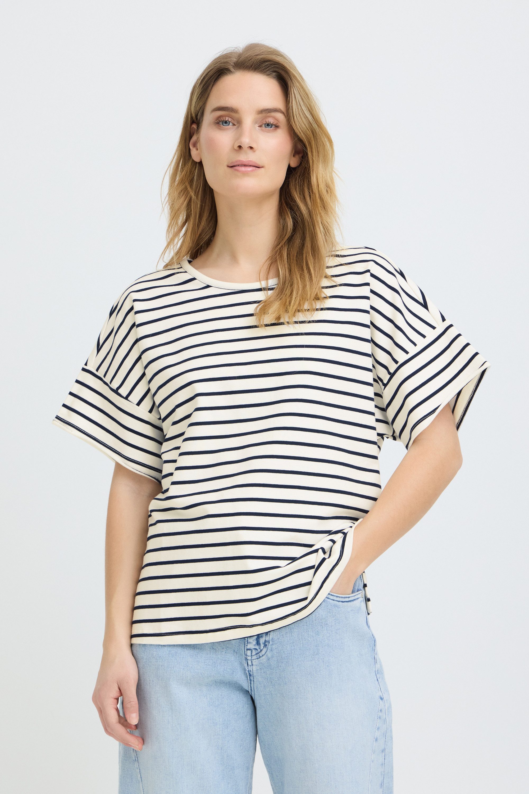 Pulz Jeans T-Shirt Kurzarm-Bluse PZCAMILLA
