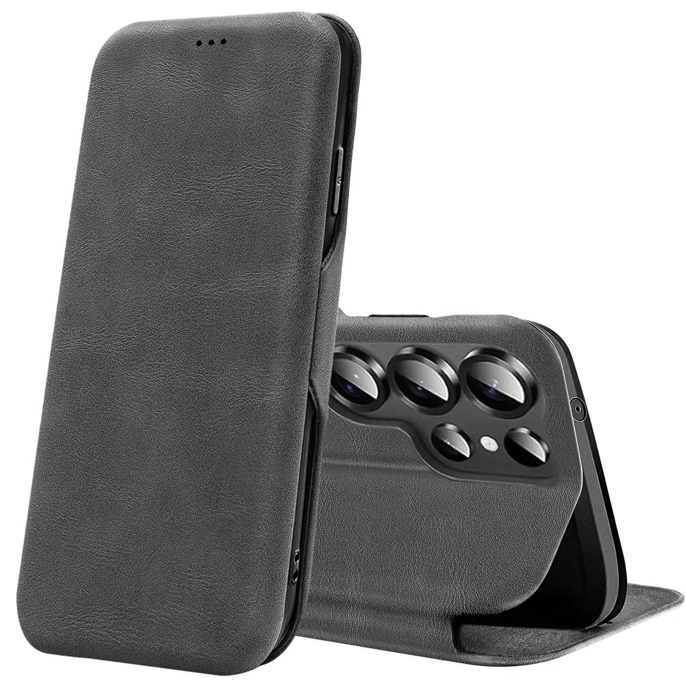 CoolGadget Handyhülle Business Premium Hülle Für Samsung Galaxy S26 Ultra 6,9 Zoll, Handy Tasche mit Kartenfach für Samsung S26 Ultra 5G Schutzhülle
