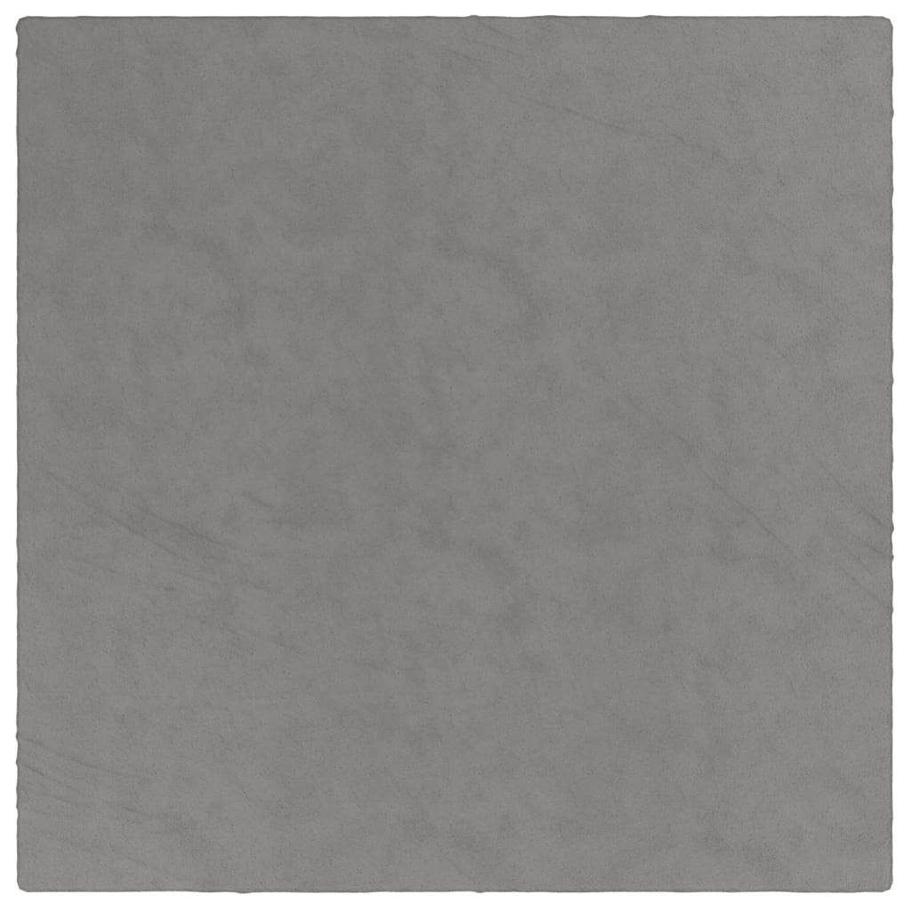 vidaXL Einziehdecke 200 x 200 cm Gewichtsdecke mit Bezug Grau 200x200 cm 9 kg Stoff Bettde