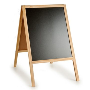 Pincello Tafel Tafel 2-in-1 Weiß Braun Schwarz Holz Metall 44 x 70 x 3 cm 12 Stück