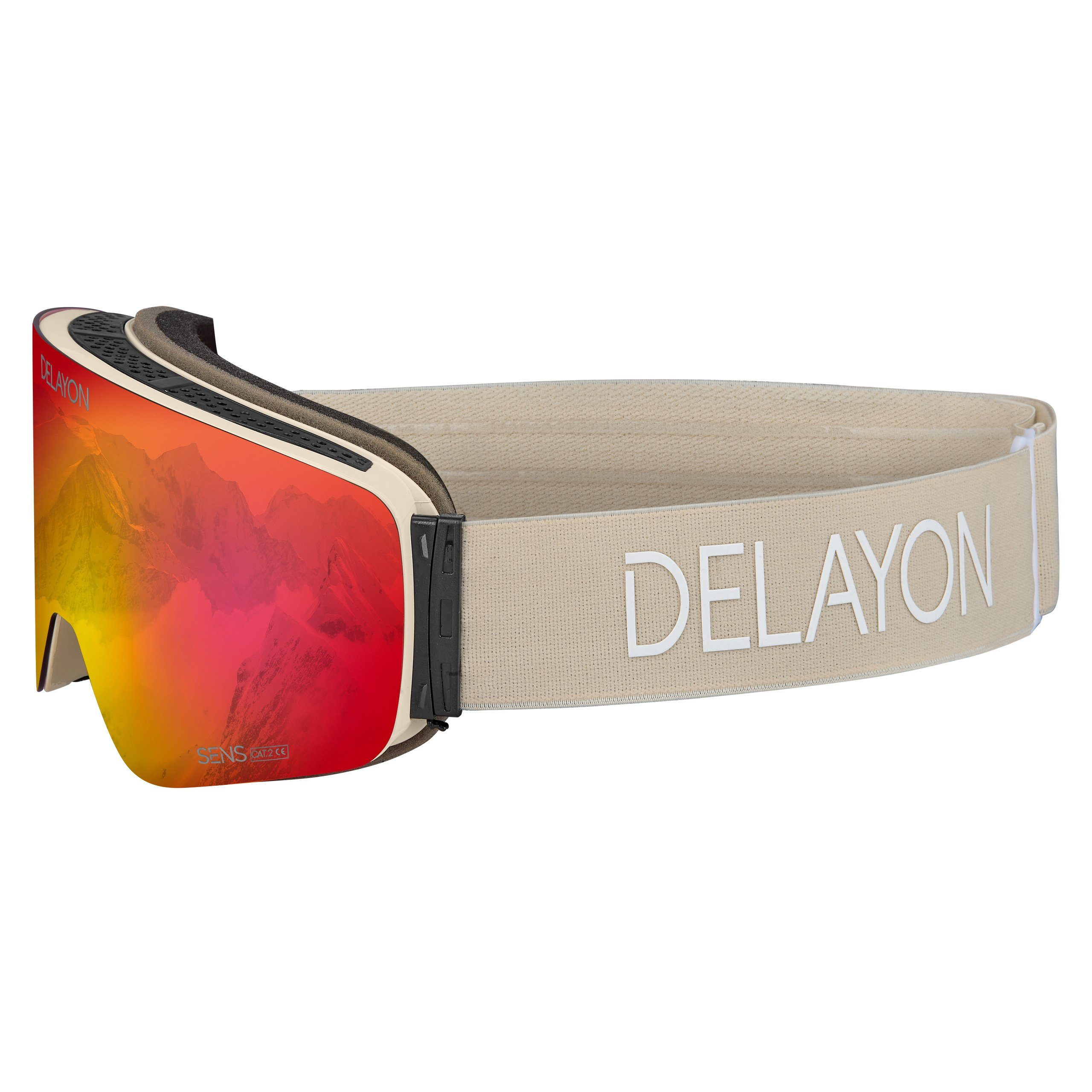 DELAYON EYEWEAR Skibrille Core S, (1-St)