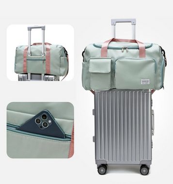 GelldG Reisetasche Handgepäck Tasche für Flugzeug Reisetasche Klein Faltbare Handgepäck