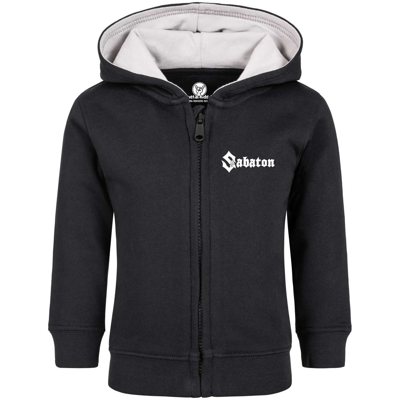 Kapuzensweatjacke mit Sabaton (Crest) Aufdruck für Babys (0–24 M)