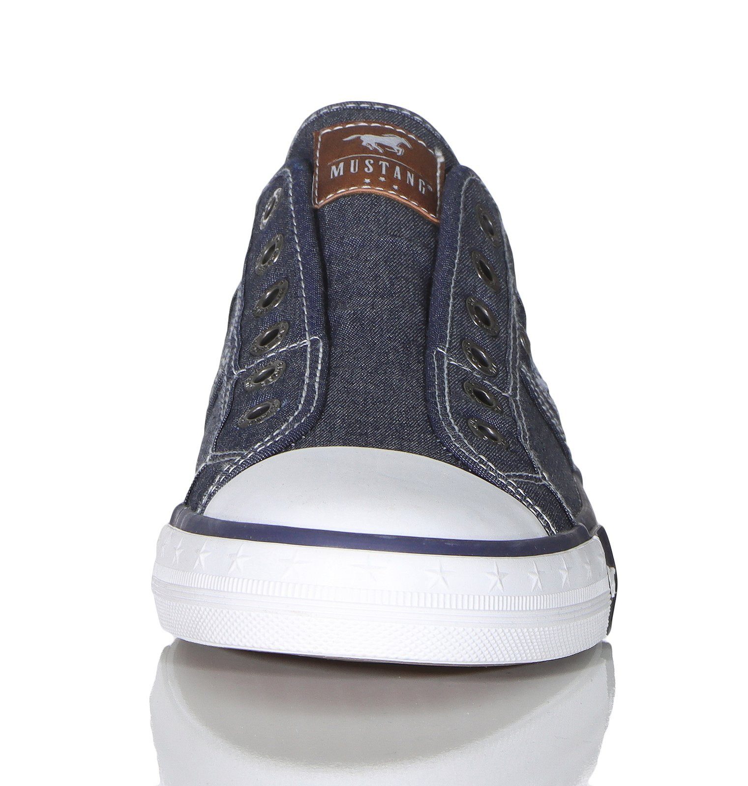 Mustang Shoes Slip-On Sneaker ohne Schnürsenkel, Slipper, Schlupfschuh mit praktischem Gummizug – Bild 5 von 5