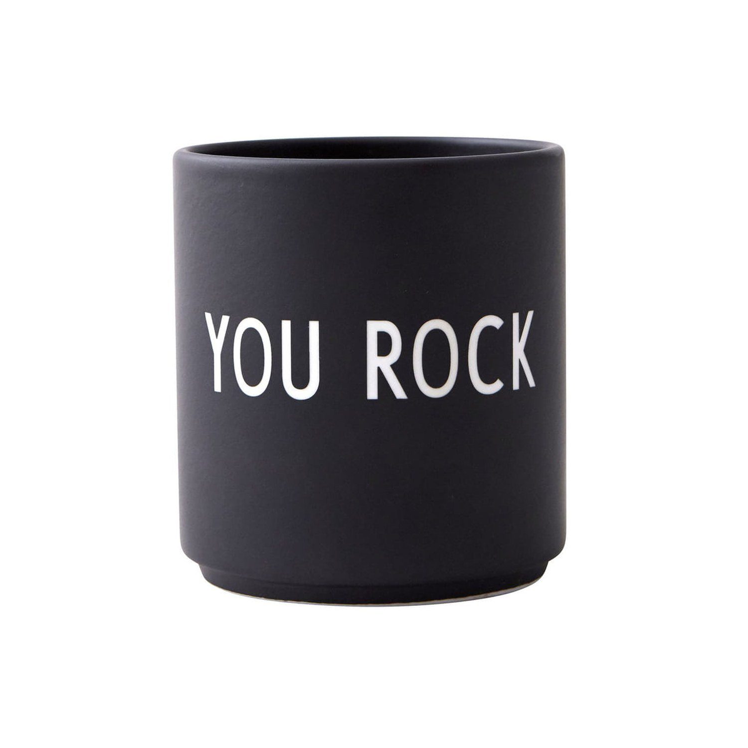 Design Letters Becher Favourite Cup You Rock, Porzellan
