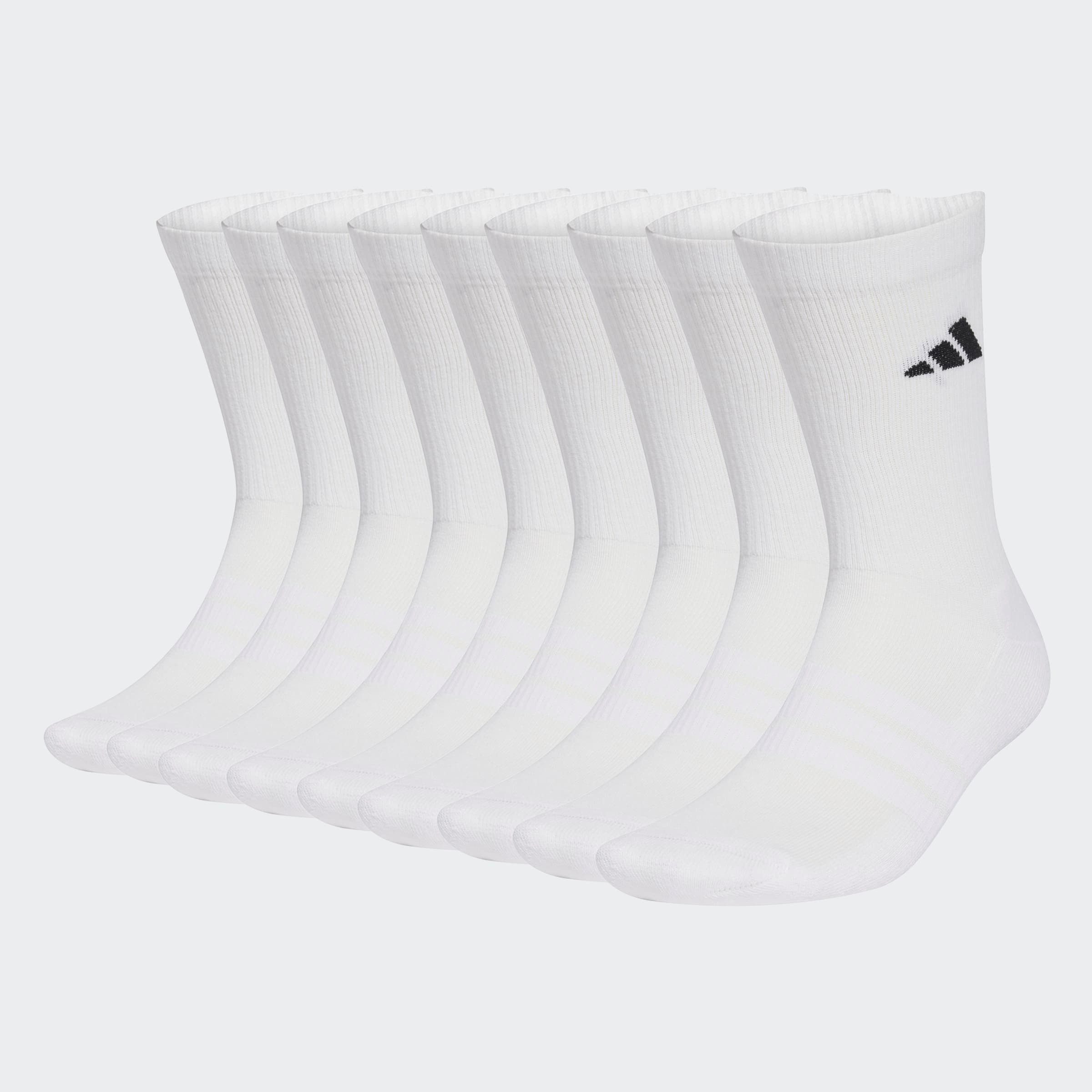 adidas Performance Funktionssocken ESSENTIALS CREW SOCK, GEDÄMPFT, 10 PARA (10-Paar)