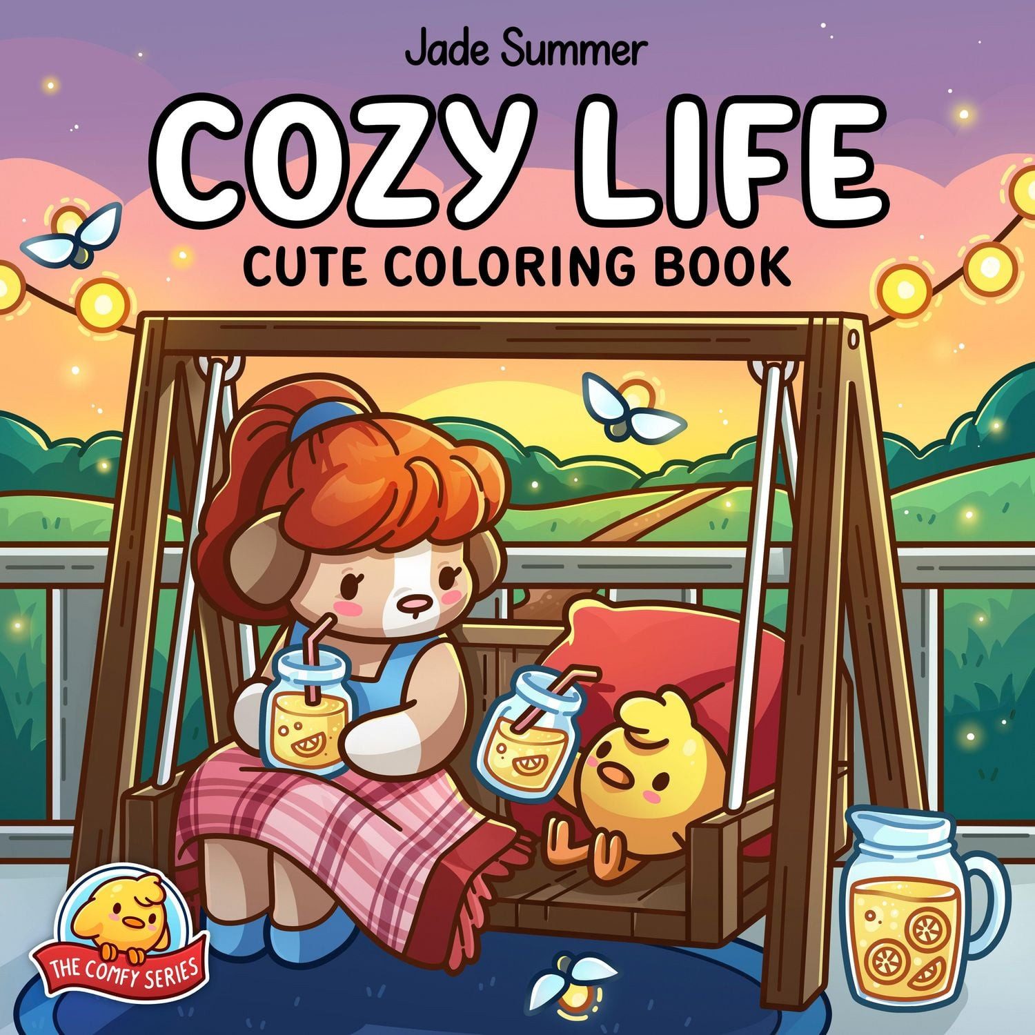 Cozy Life / Jade Summer, Cute Coloring Book