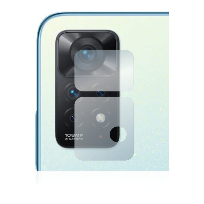 BROTECT flexible Panzerglasfolie für Xiaomi Redmi Note 11 Pro (NUR Kamera) Displayschutzglas Schutzglas Glasfolie klar