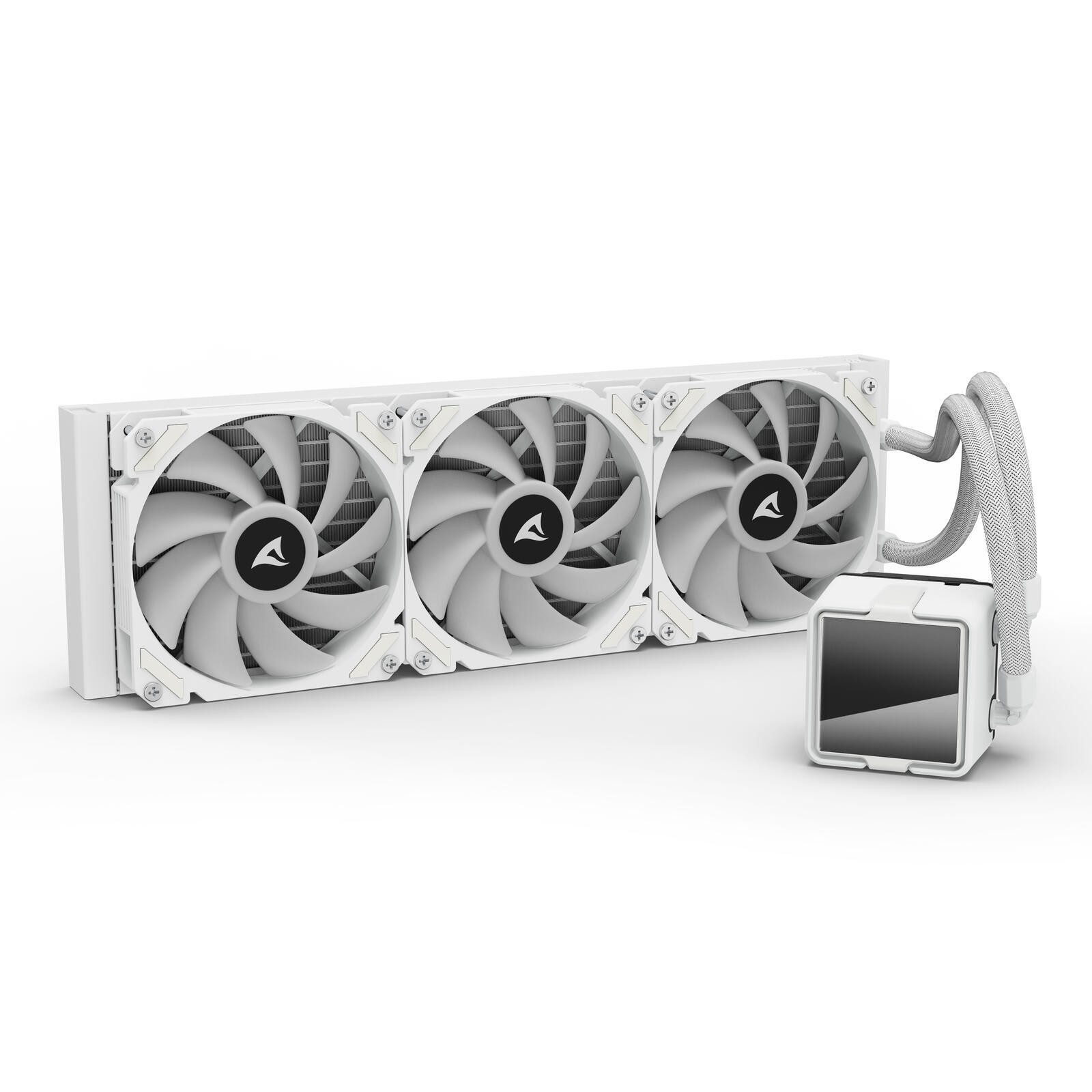 Sharkoon CPU Kühler Sharkoon CPU Wasserkühler S60 ARGB weiß