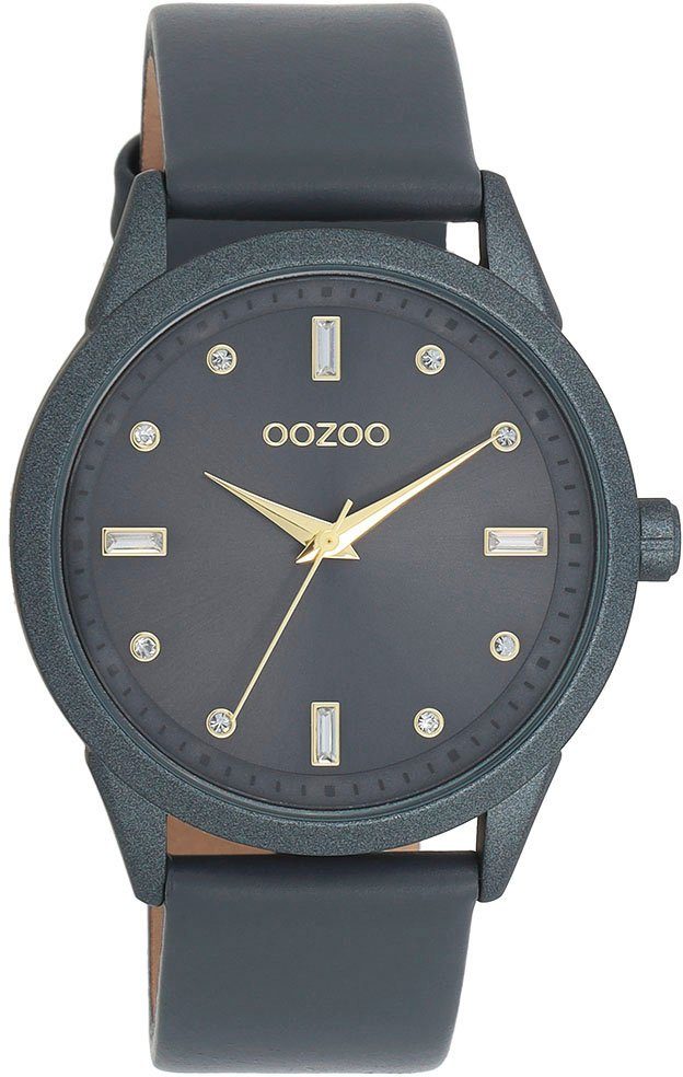 OOZOO Quarzuhr C11289, Armbanduhr, Damenuhr, Lederarmband, günstig online kaufen