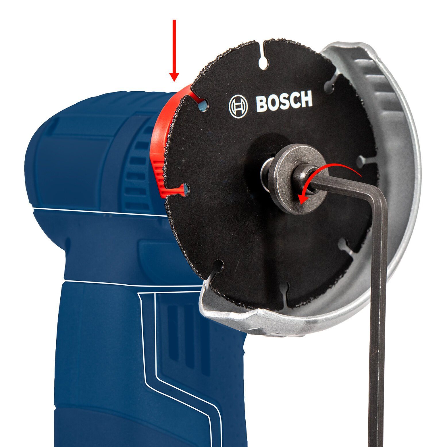 Expert 10 BOSCH mm mm, Carbide Wheel, 76 x Trennscheibe 76 1 Multi x Ø