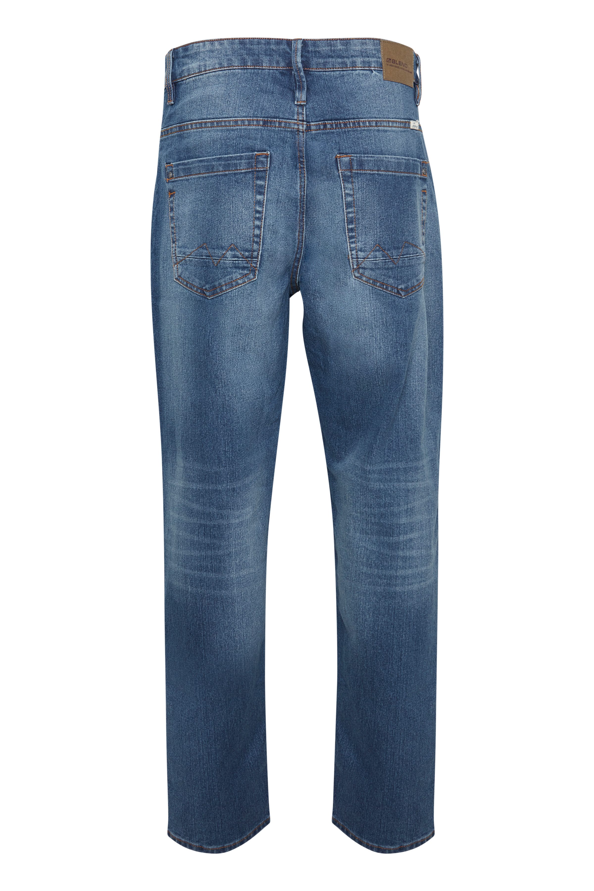 Blend Relax-fit-Jeans Thunder Relaxed fit - NOOS aus Baumwollmischung, mit Abriebeffekten