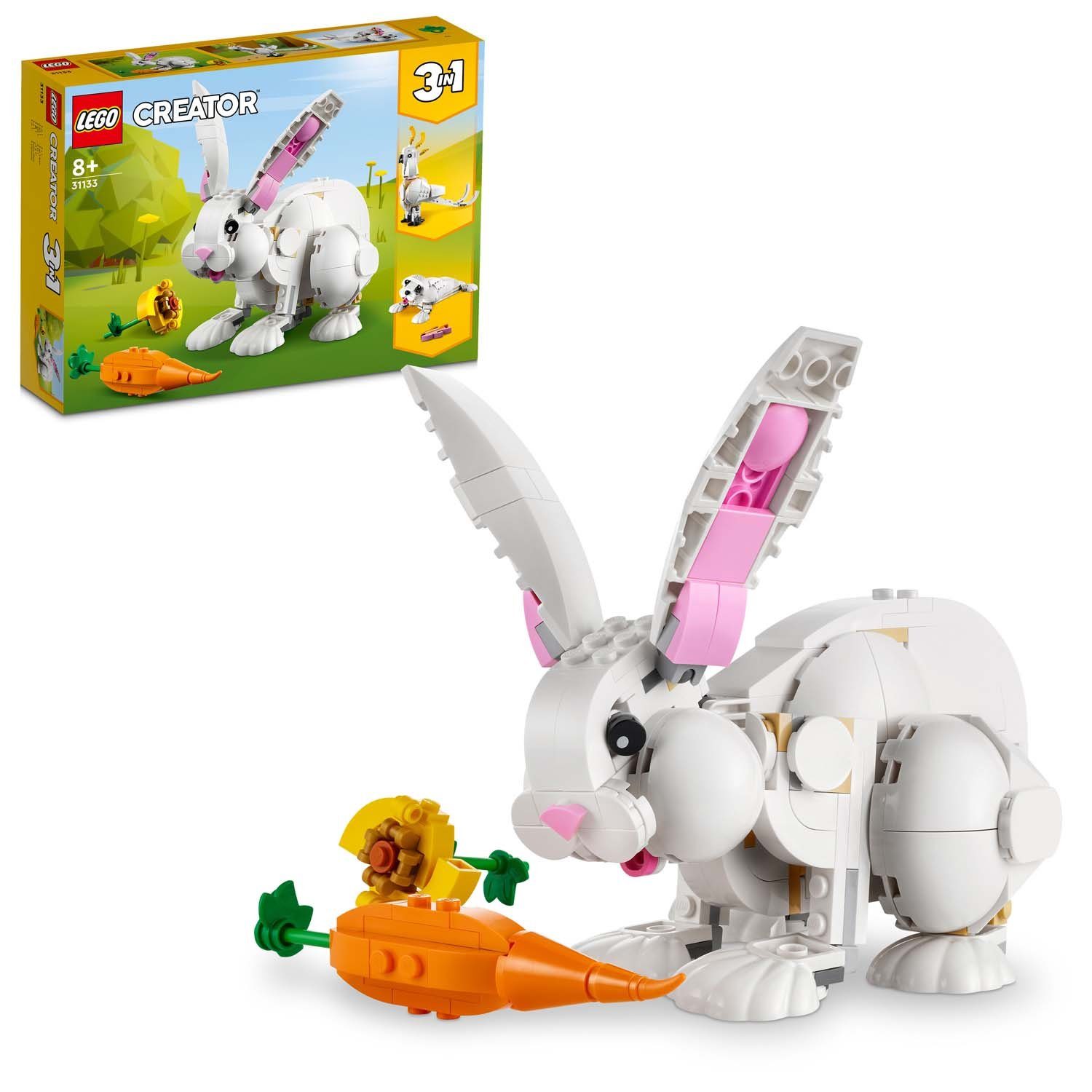 LEGO® LEGO® 31133 Creator - Weißer Hase Konstruktions-Spielset günstig online kaufen