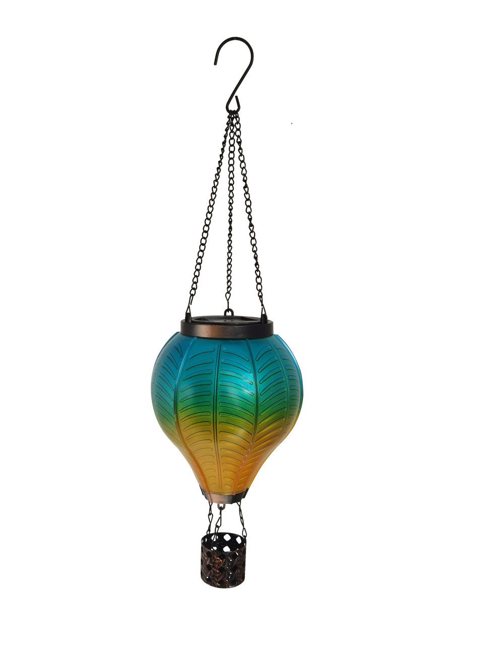Dapo Außen-Stehlampe Dapo LED Solarleuchte Heißluftballon mit