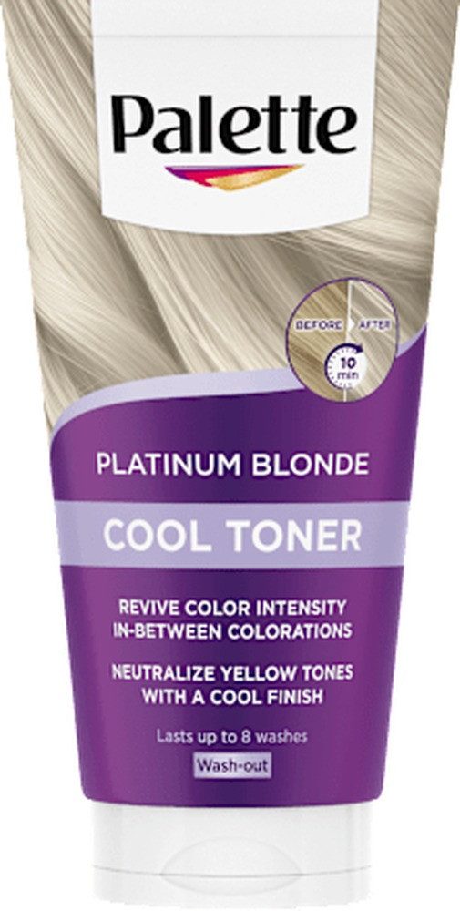 Schwarzkopf Haartönung PALETTE Toner Platin Blonde Haare Toner Platin-Effekt