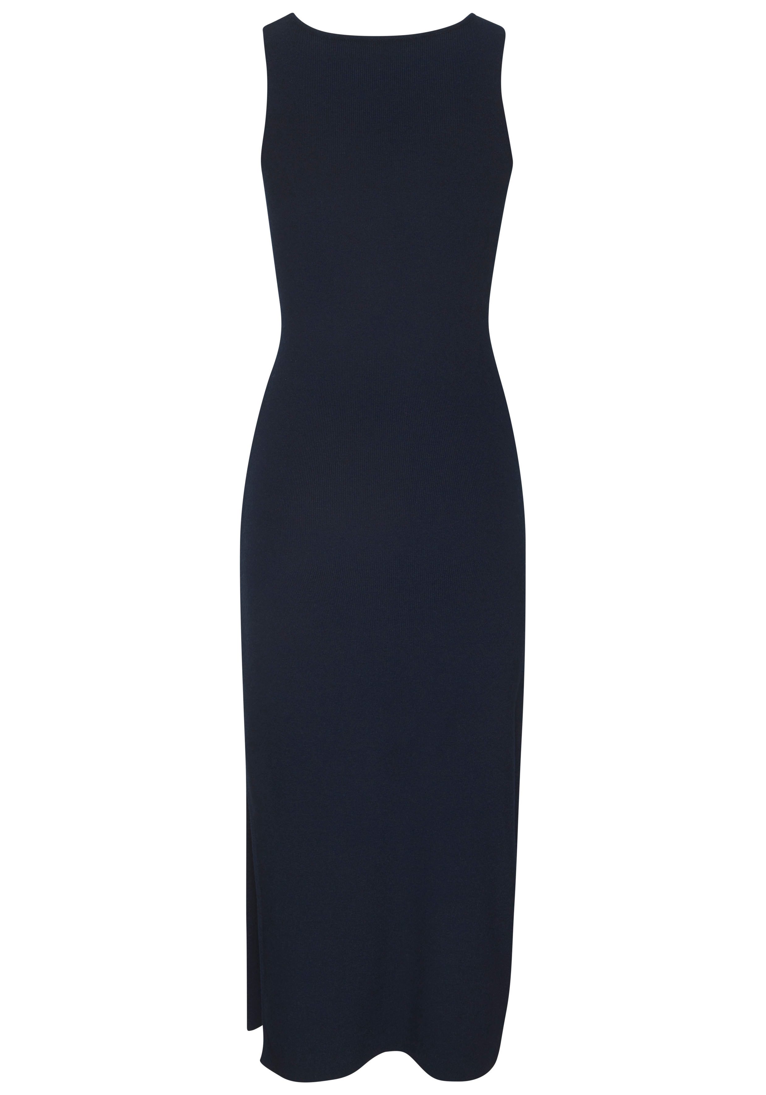 Copenhagen Studios Strickkleid aus hochwertigem Rippstrick, Loungewear – Bild 4 von 5