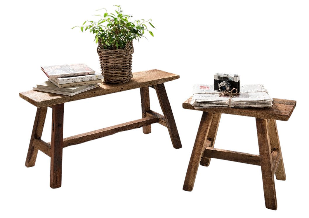 Main Möbel Blumenhocker Bank/Blumenhocker 50cm "Ranch" günstig online kaufen