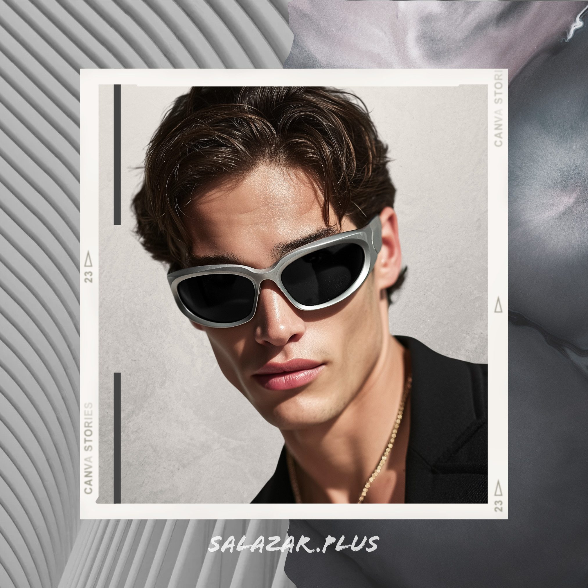 salazar.plus Sonnenbrille Rund Schnelle Unisex 3 günstig online kaufen