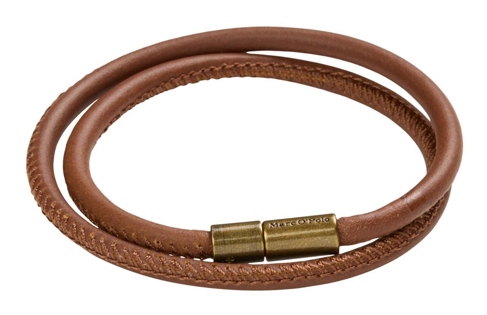 Marc O'Polo Wickelarmband Bracelet, aus echtem Rindsleder