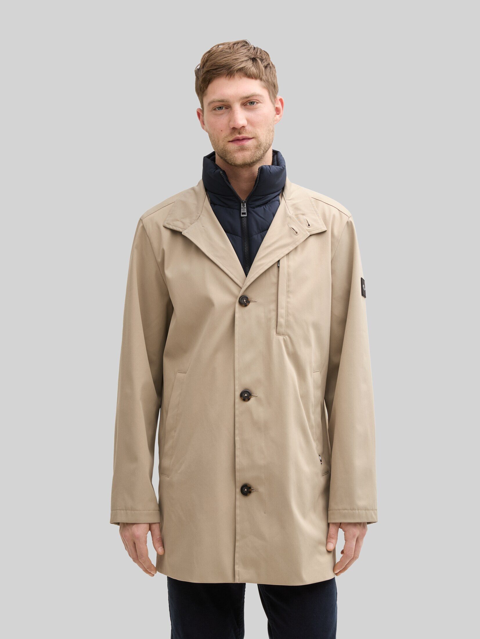 TOM TAILOR Langmantel Jacken 2-in-1 Mantel mit herausnehmbarem Einsatz