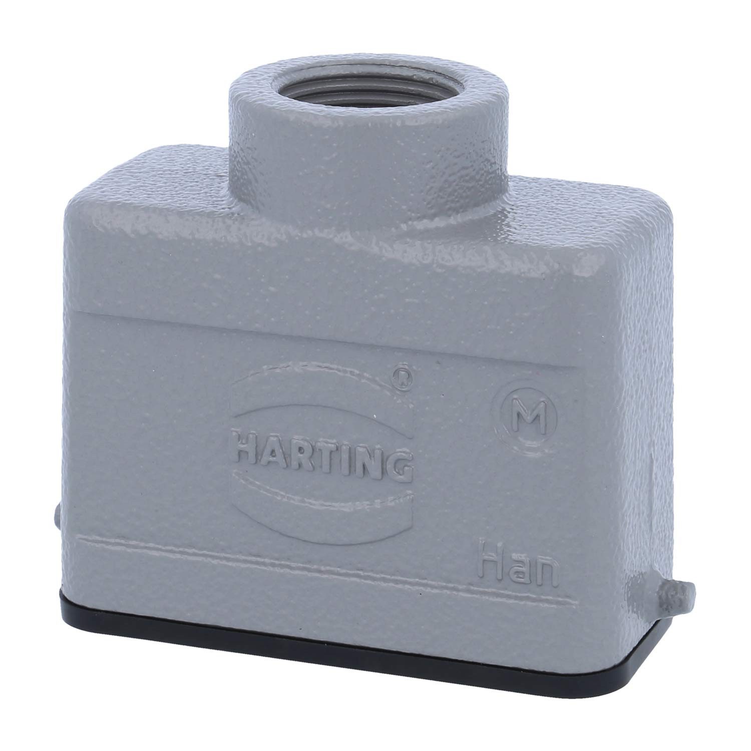 Harting DIN-Stecker Titel:Han 10A Tüllengehäuse niedrig, 1xM20 gerader Kabelabgang, für 1, Keine Verpackungseinheiten, Kein Mindestauftragswert