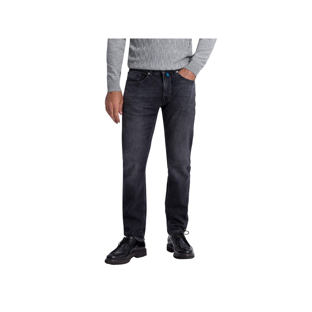Pierre Cardin 5-Pocket-Jeans schwarz (1-tlg)