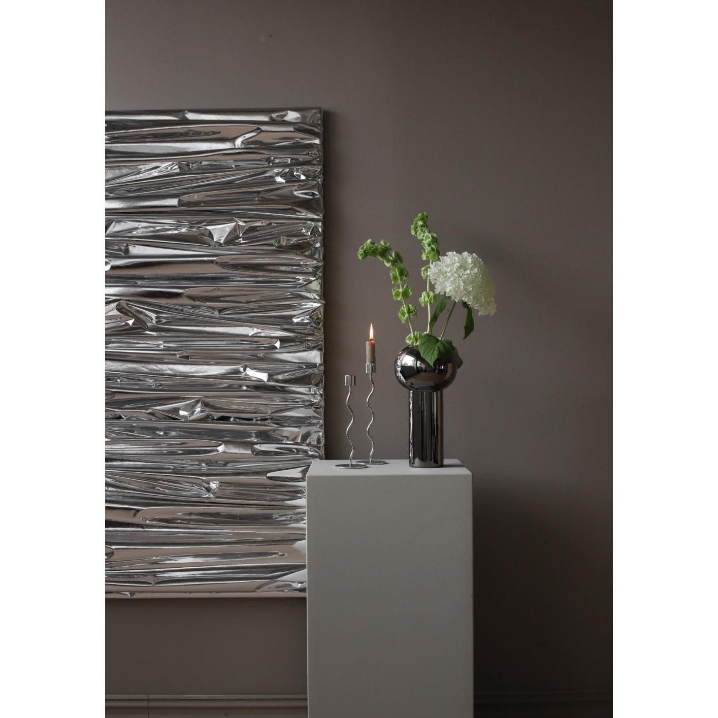 Cooee Design Kerzenhalter Cooee Design Kerzenhalter Curved Edelstahl (26,5 cm)