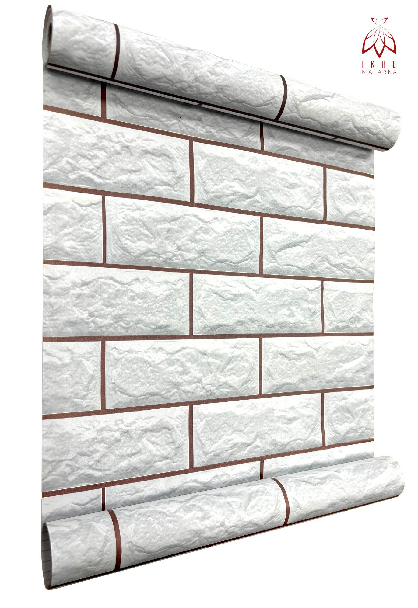 IKHEMalarka 3D-Tapete Selbstklebende PVC Folie Klebefolie, Aufkleber, (4,5m), 0.8mm stark. 1 Role = 4,5m²