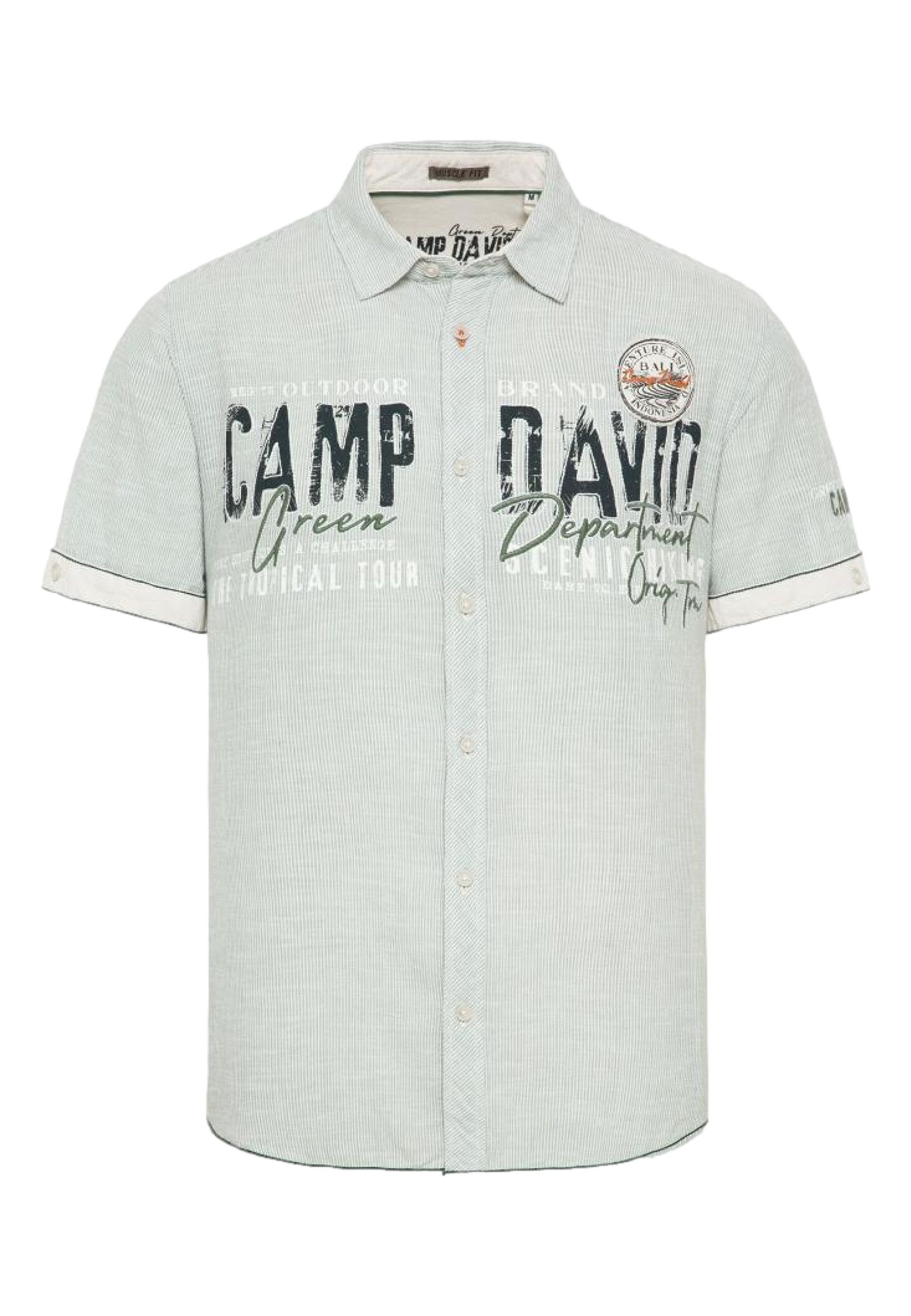 CAMP DAVID Kurzarmhemd Hemd Kurzarmhemd (1-tlg) günstig online kaufen