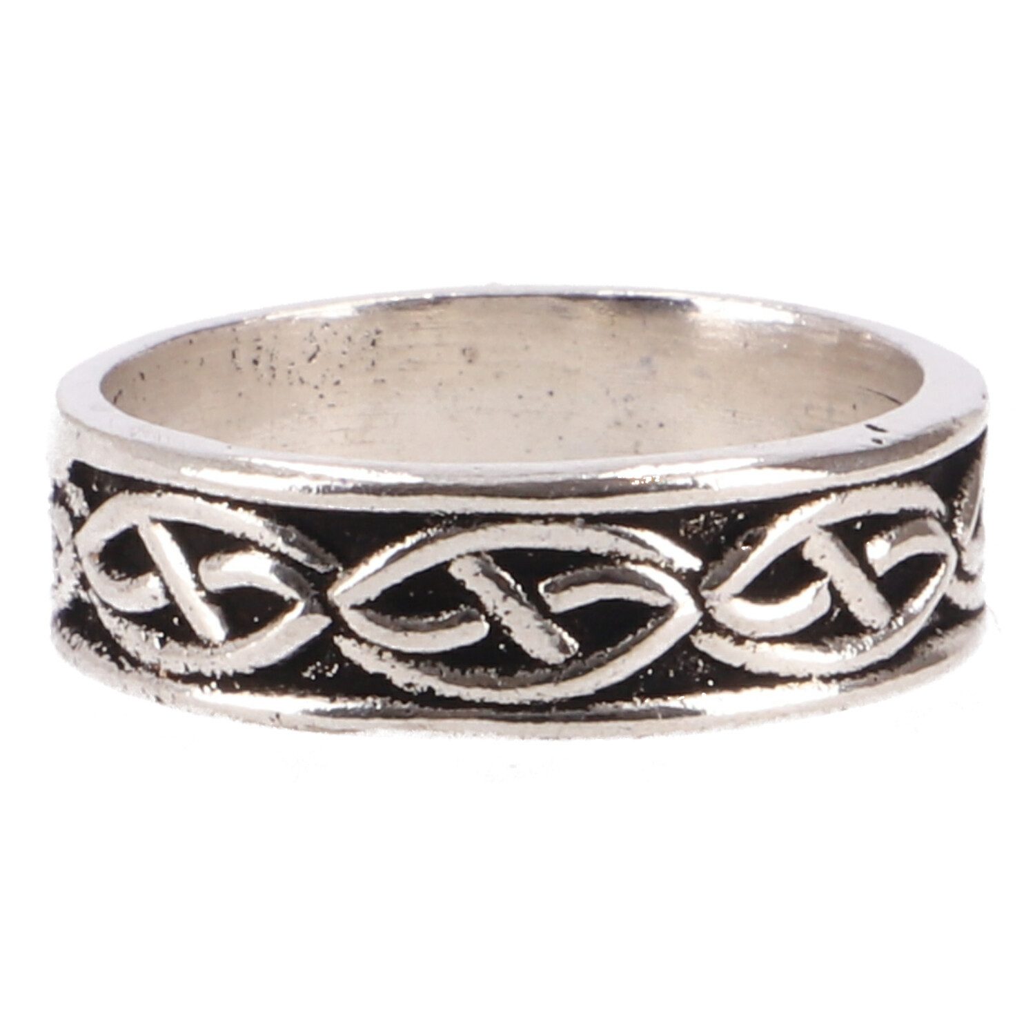 Fingerring Modeschmuck Ring mit keltischem Knoten Motiv -..