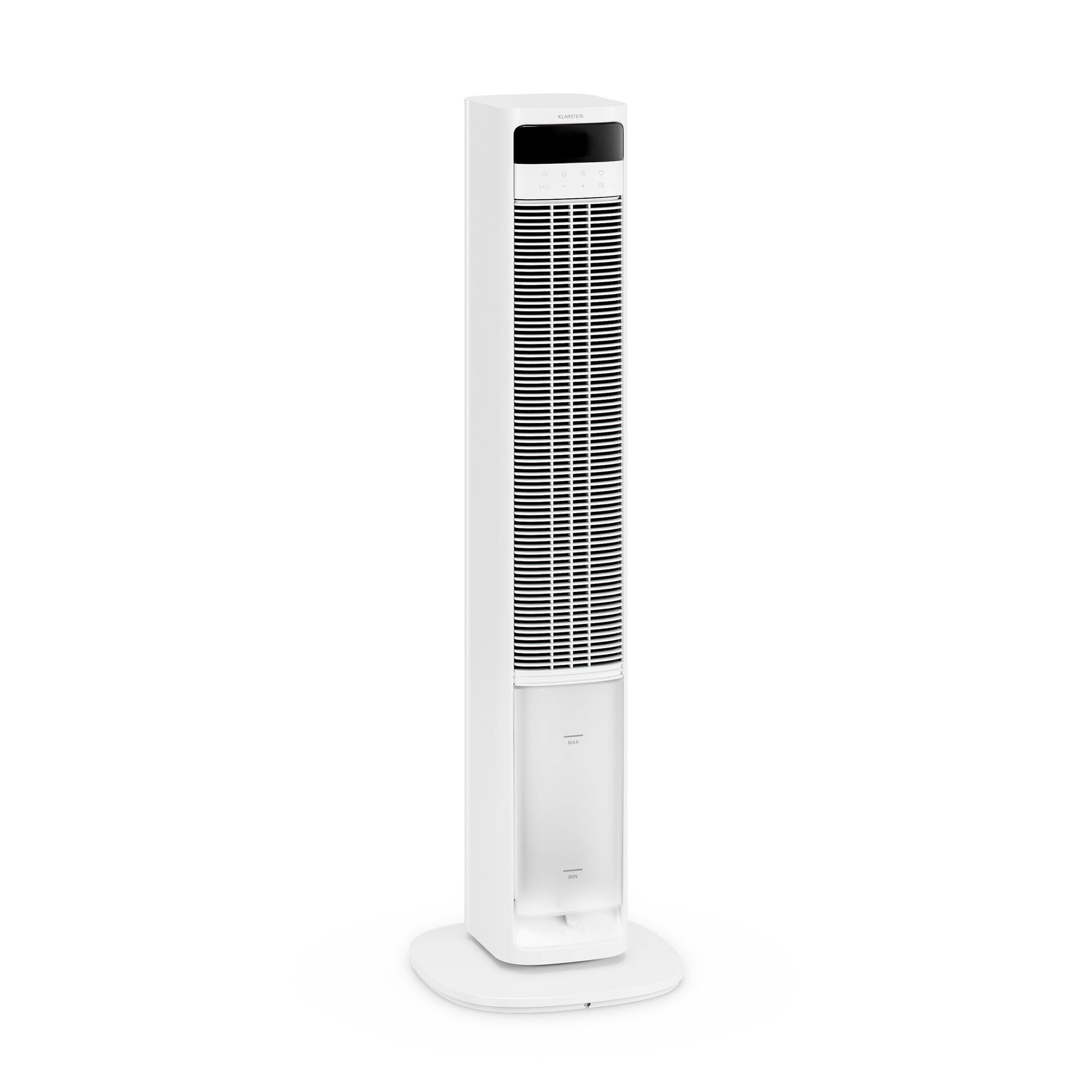 Klarstein Ventilatorkombigerät Ventilator, Air Cooler mobil mit Wasserkühlung 365 m³/h bis zu 35 m² leise