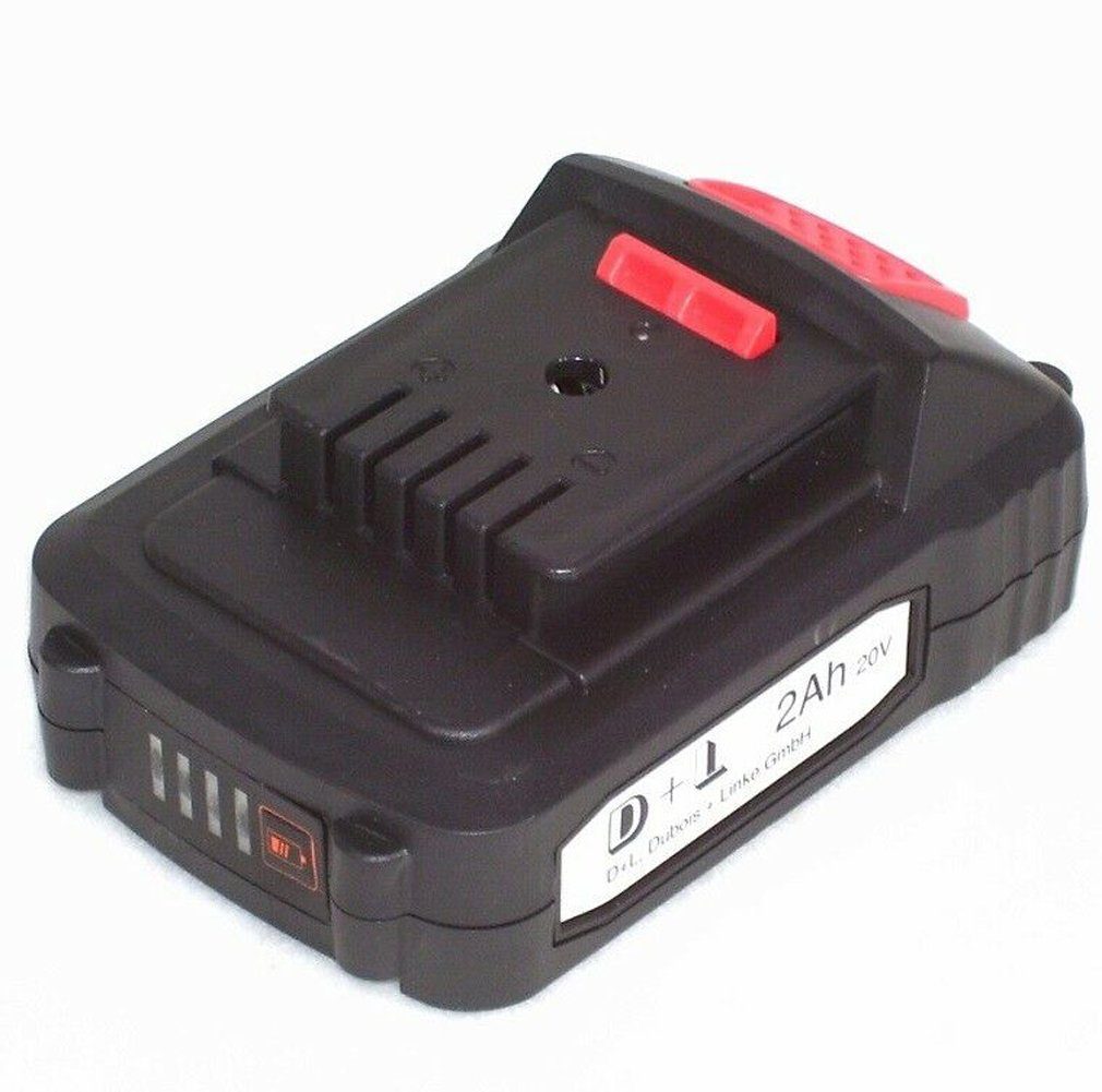 Apex Ersatzakku 20V 2,0Ah Batterie li-ion System Akku Heckenschere 56771 Zusatz-Akku