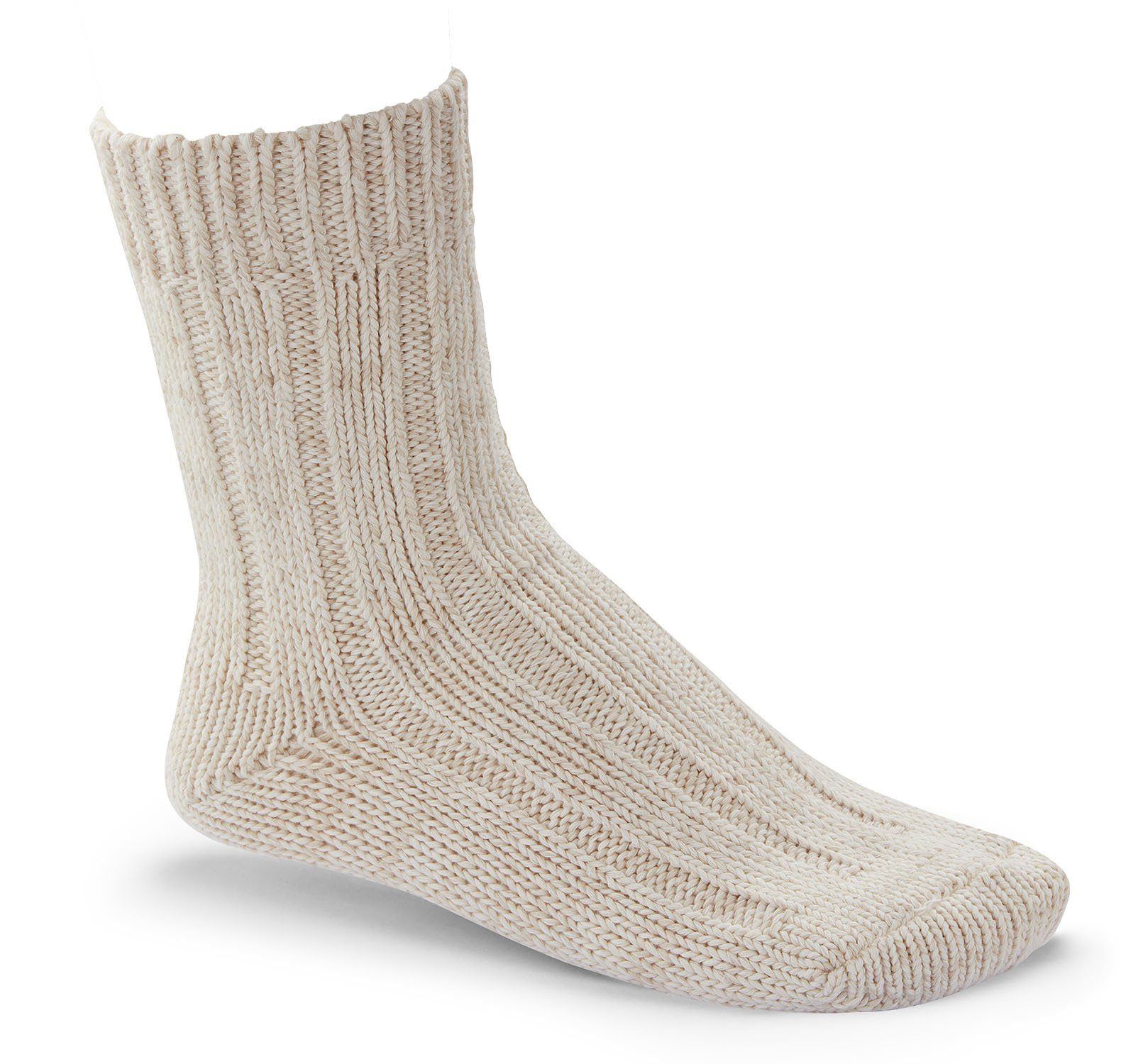 Weiß Cotton - Damen Strumpf, Socken Kurzsocken Twist Birkenstock