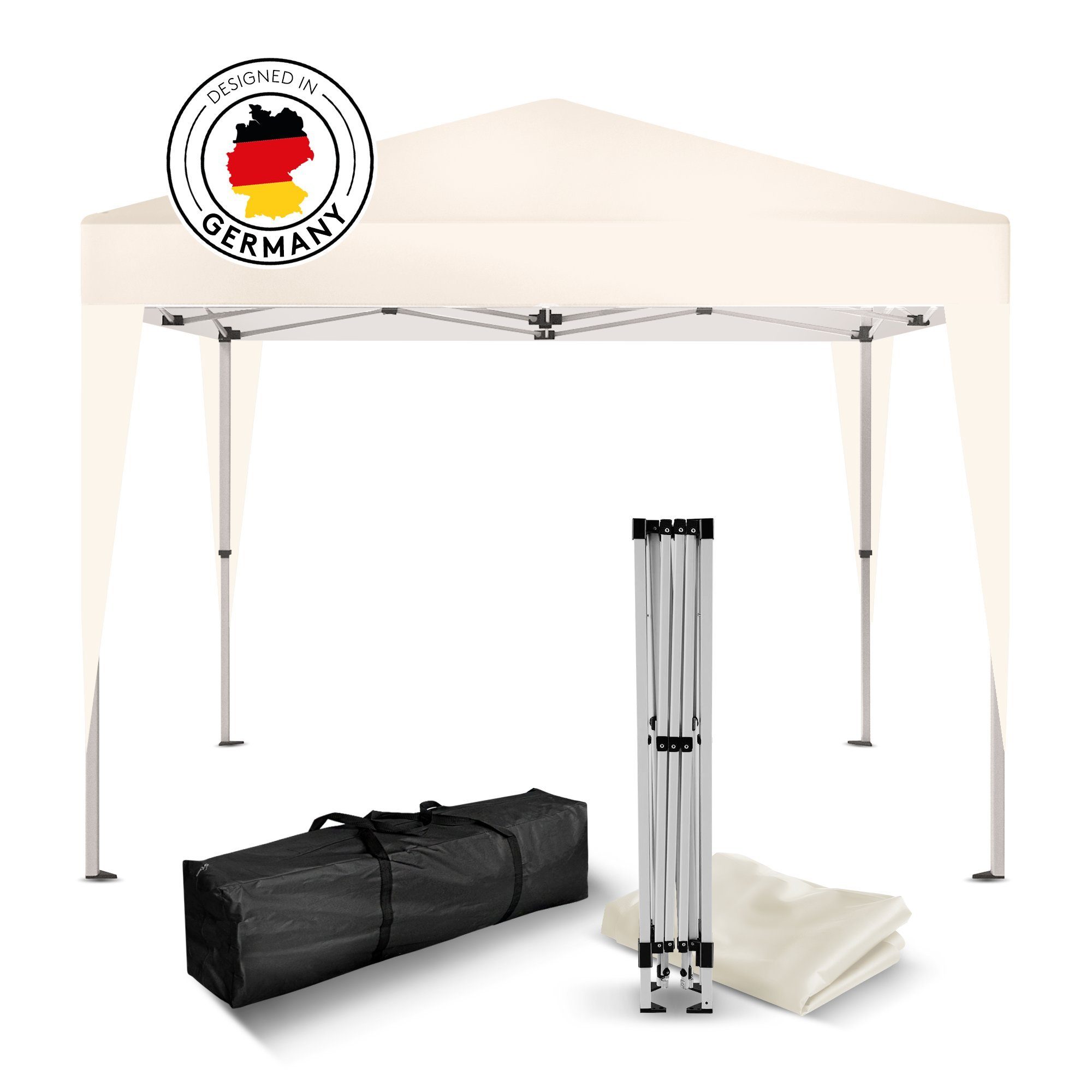 Kronenburg Partyzelt Faltpavillon 2x2 m wasserdicht günstig online kaufen