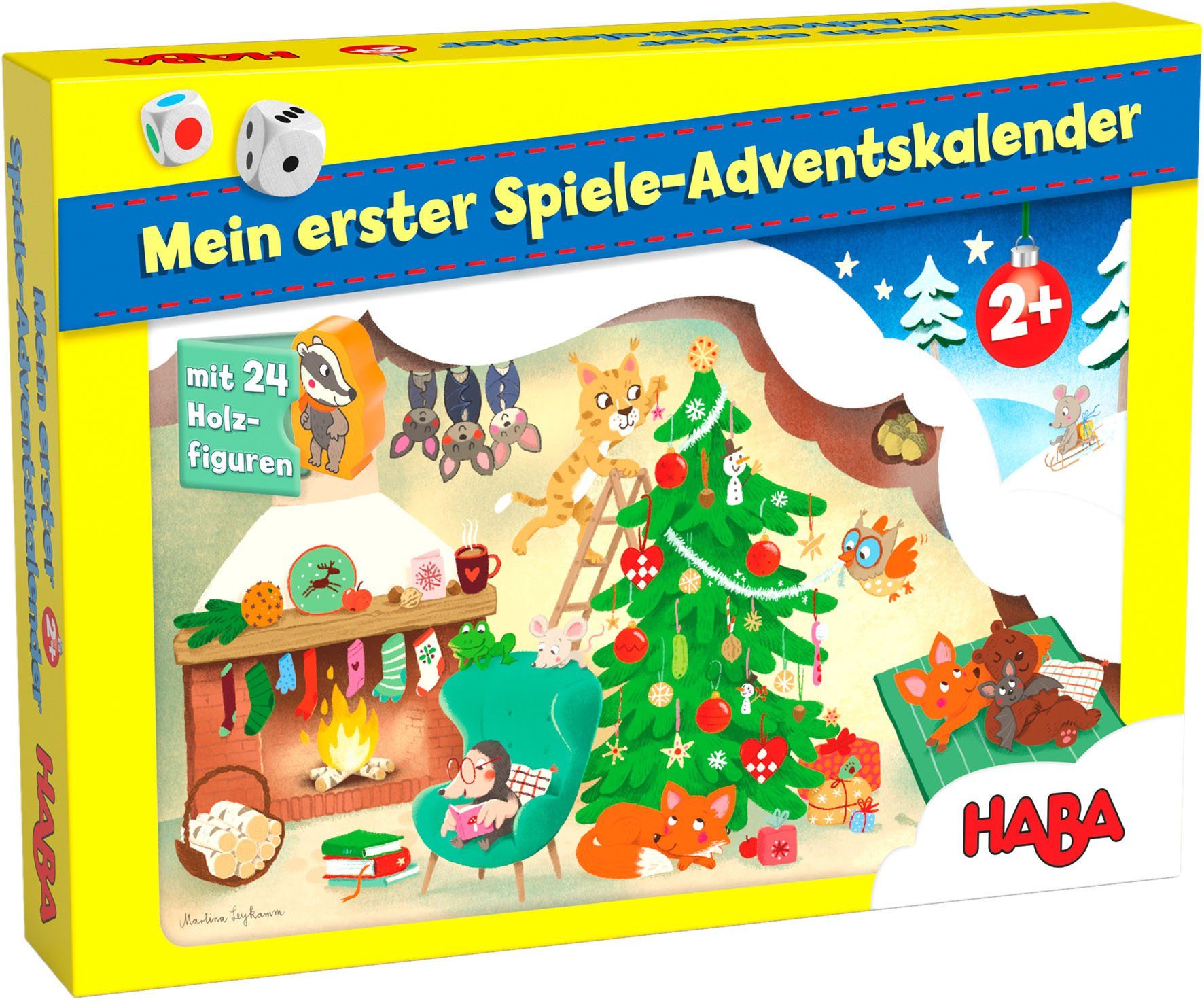 Haba Adventskalender »Mein erster Spiele-Adventskalender - Weihnachten in  der Bärenhöhle« online kaufen | OTTO