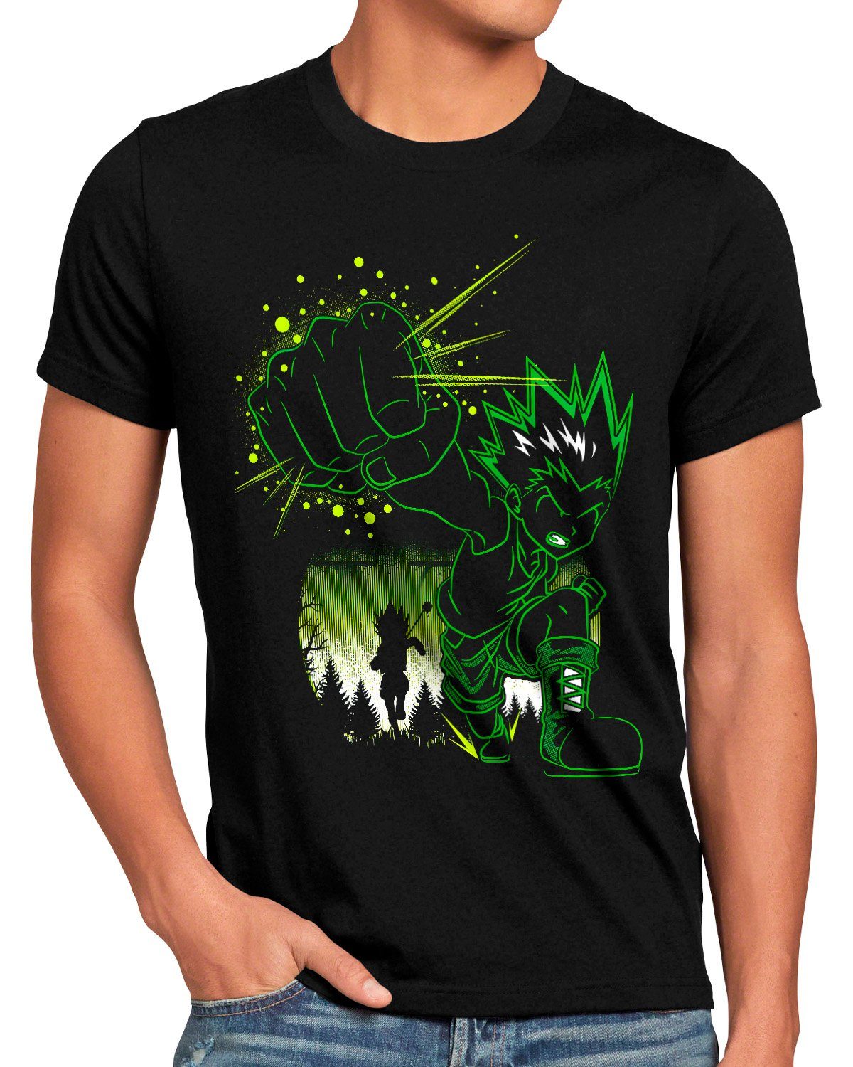 style3 T-Shirt The Jajanken hunter anime günstig online kaufen