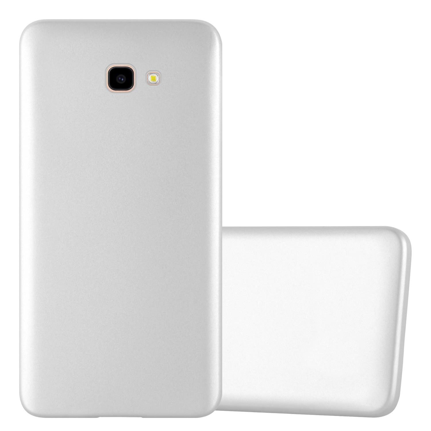 Cadorabo Handyhülle für Samsung Galaxy J4 PLUS Hülle Samsung Galaxy J4 PLUS, Flexible TPU Silikon Handy Schutzhülle - Hülle - ultra slim