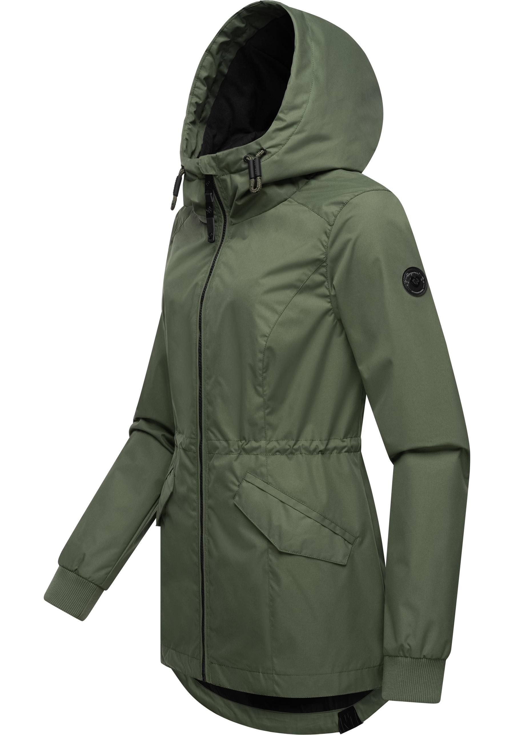 Ragwear Outdoorjacke "Dowey A", mit Kapuze, Wasser- und winddichte Damen Ja günstig online kaufen