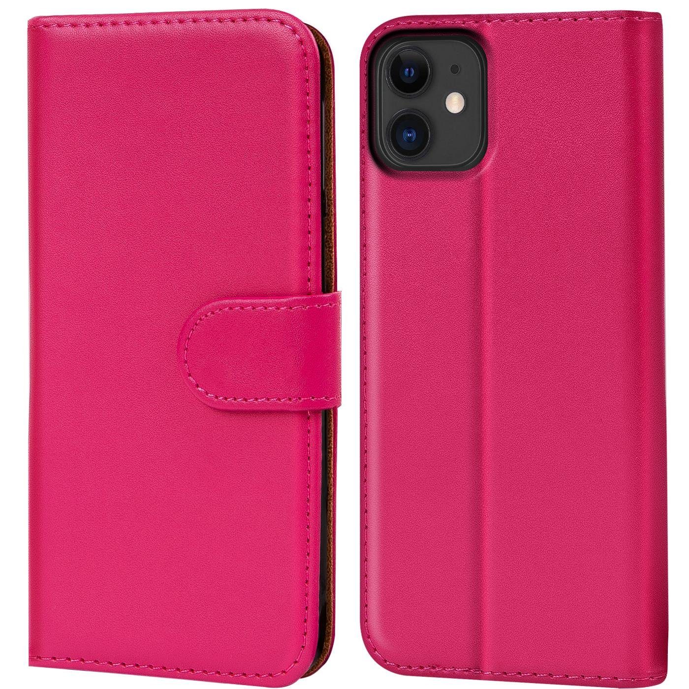CoolGadget Handyhülle Book Case Handy Tasche für Apple iPhone 11 6,1 Zoll, Hülle Klapphülle Flip Cover für iPhone 11 Schutzhülle stoßfest