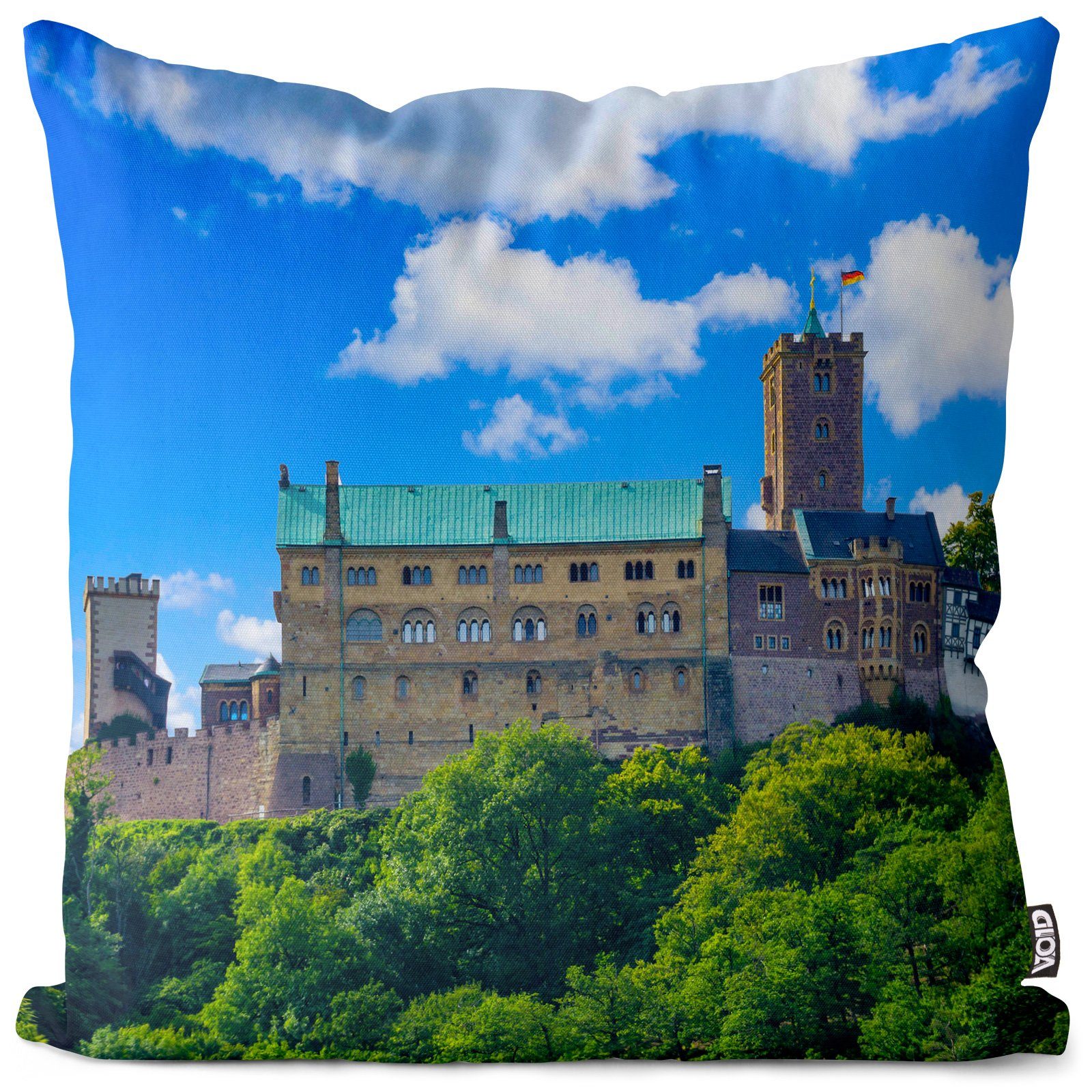 VOID Kissenbezug, (1 Stück), Burg Eisenach Wartburg Deutschlands Sehenswürdigkeiten Thüringen Burg
