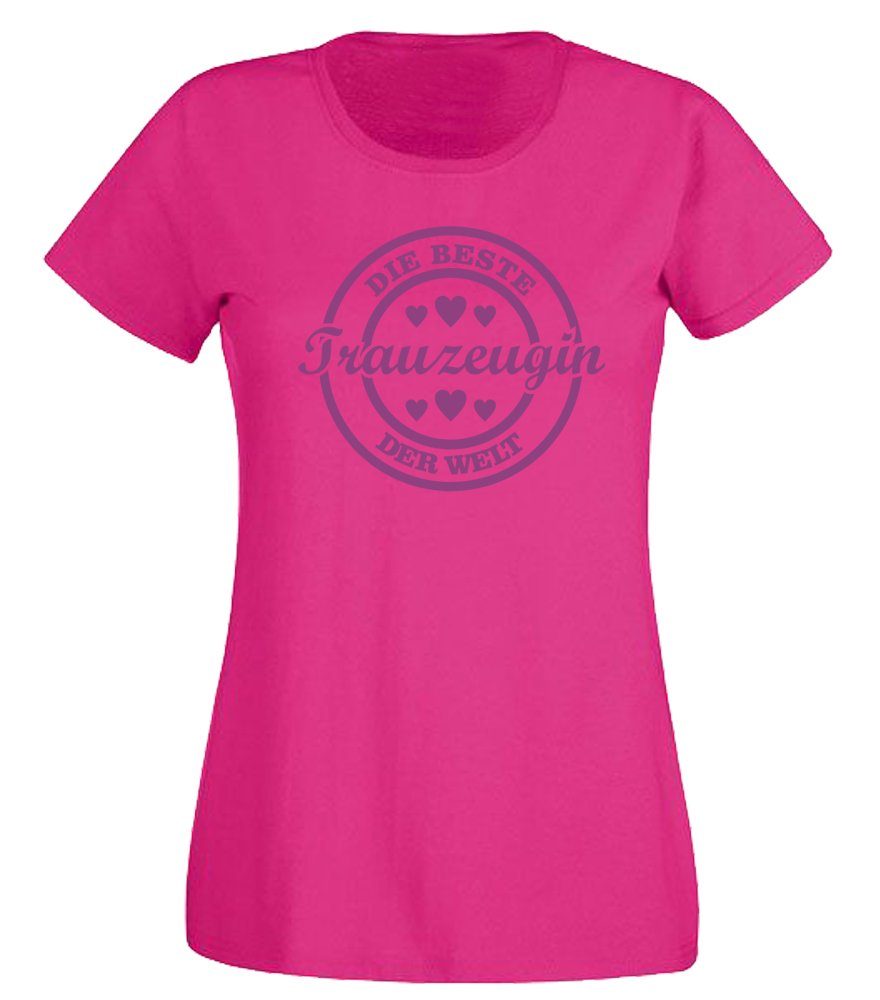 T-Shirt Beste Trauzeugin der Welt